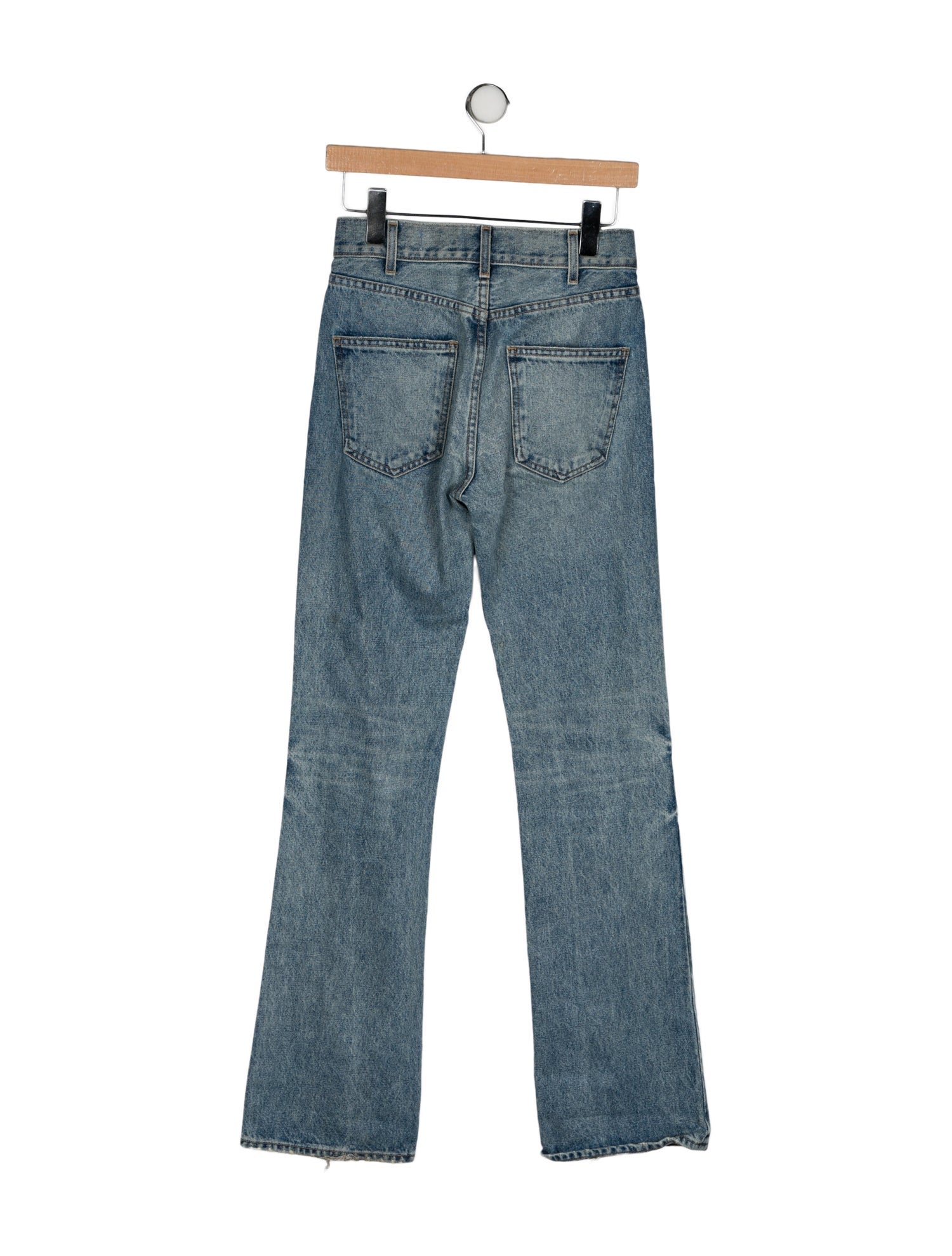 Nili Lotan High-Rise Straight Leg Jeans