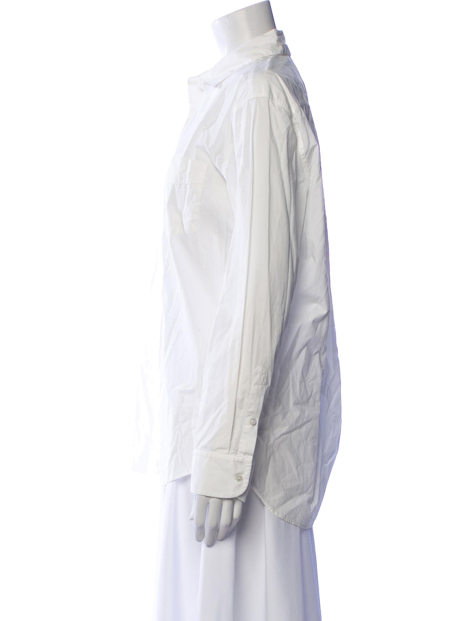 Nili Lotan Long Sleeve Button-Up Top