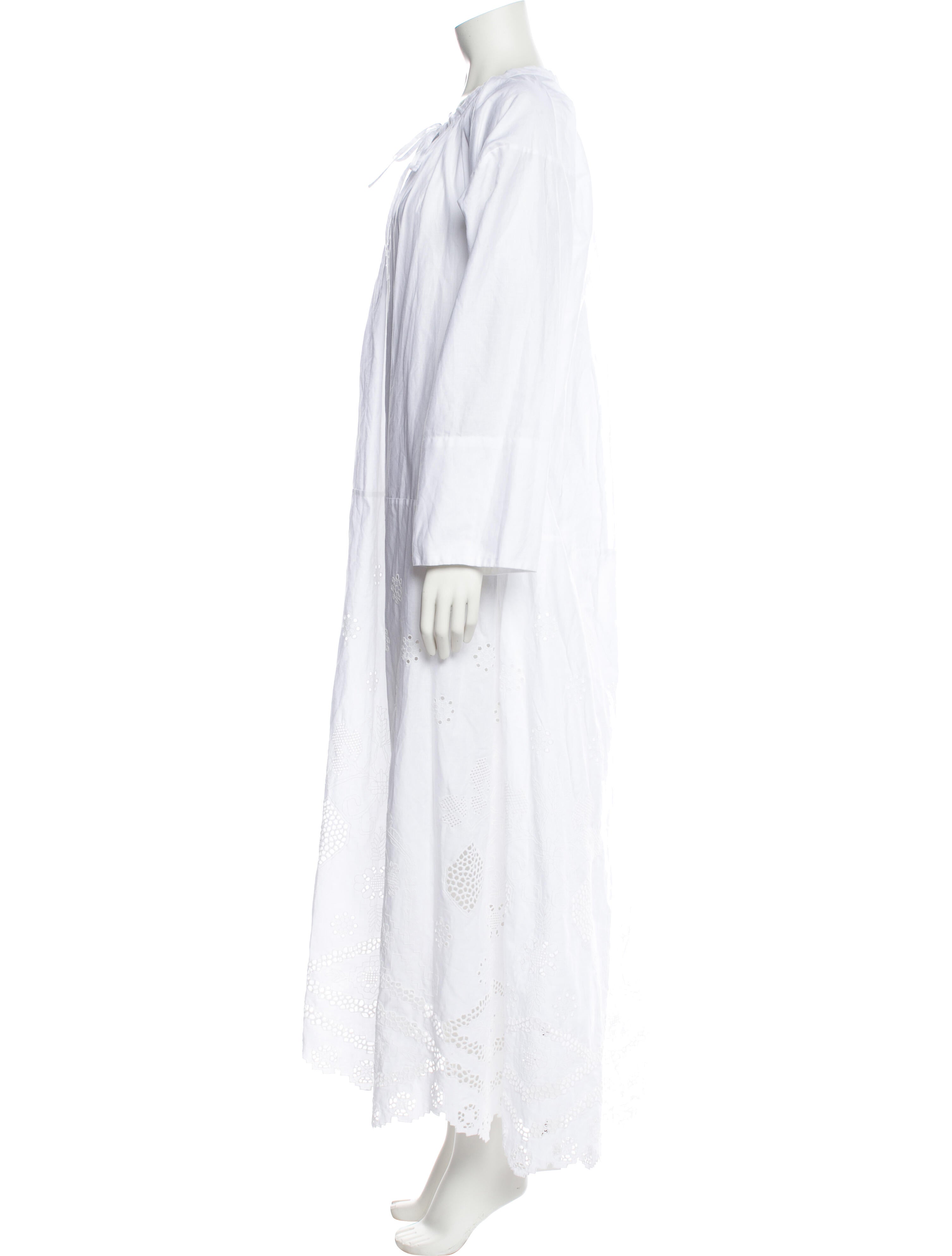 Nili Lotan Crew Neck Long Dress