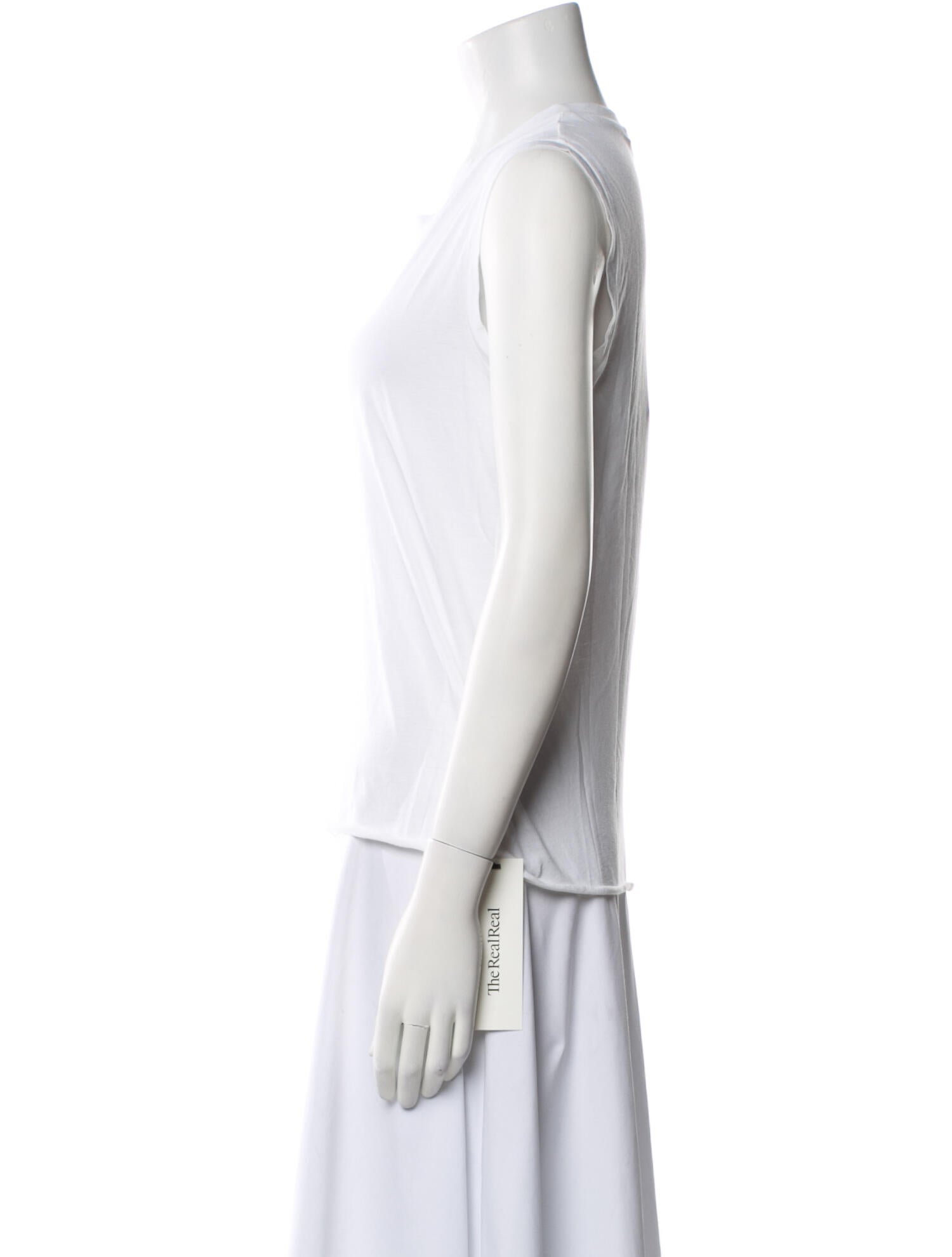 Nili Lotan Crew Neck Sleeveless Top