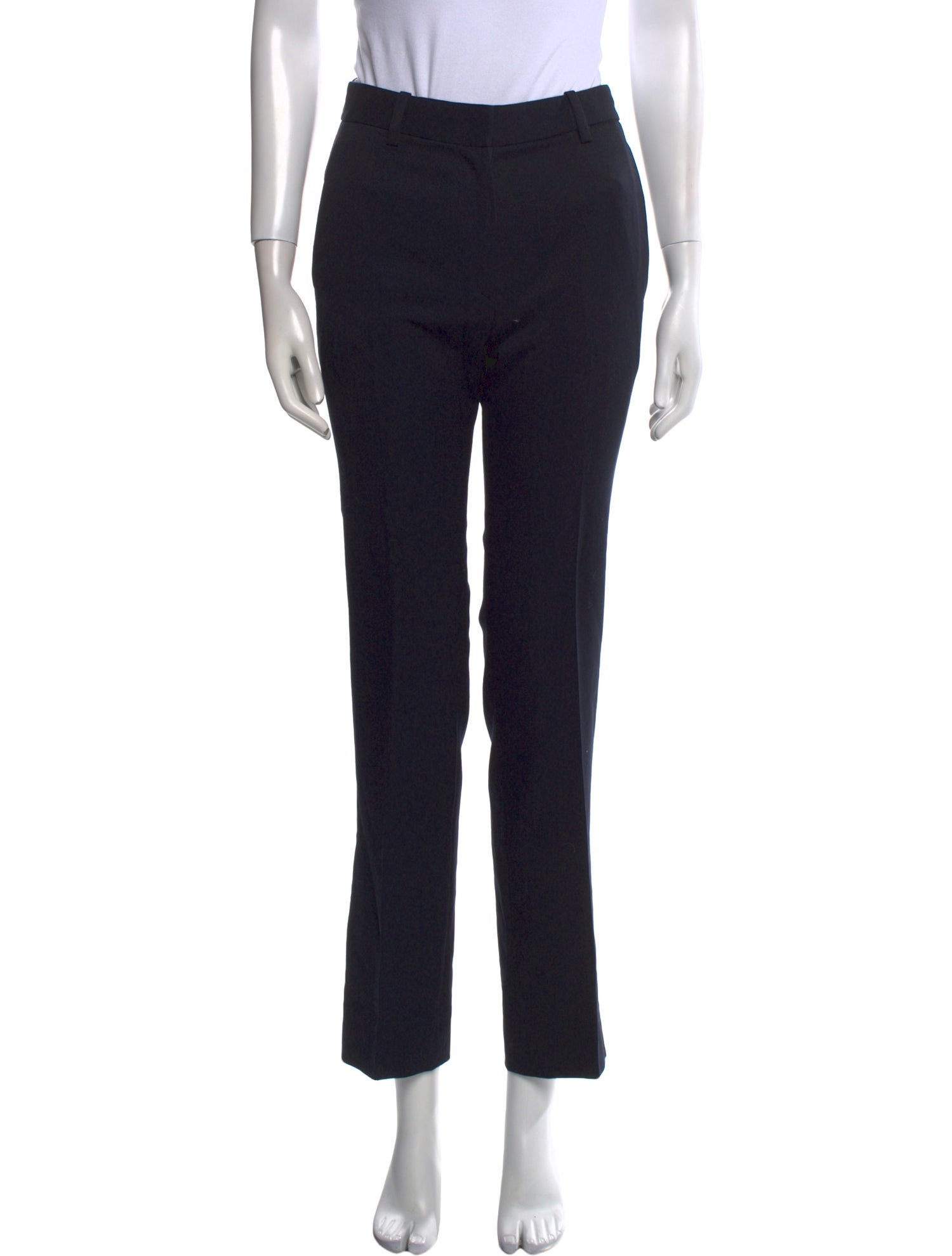 Nili Lotan Virgin Wool Straight Leg Pants