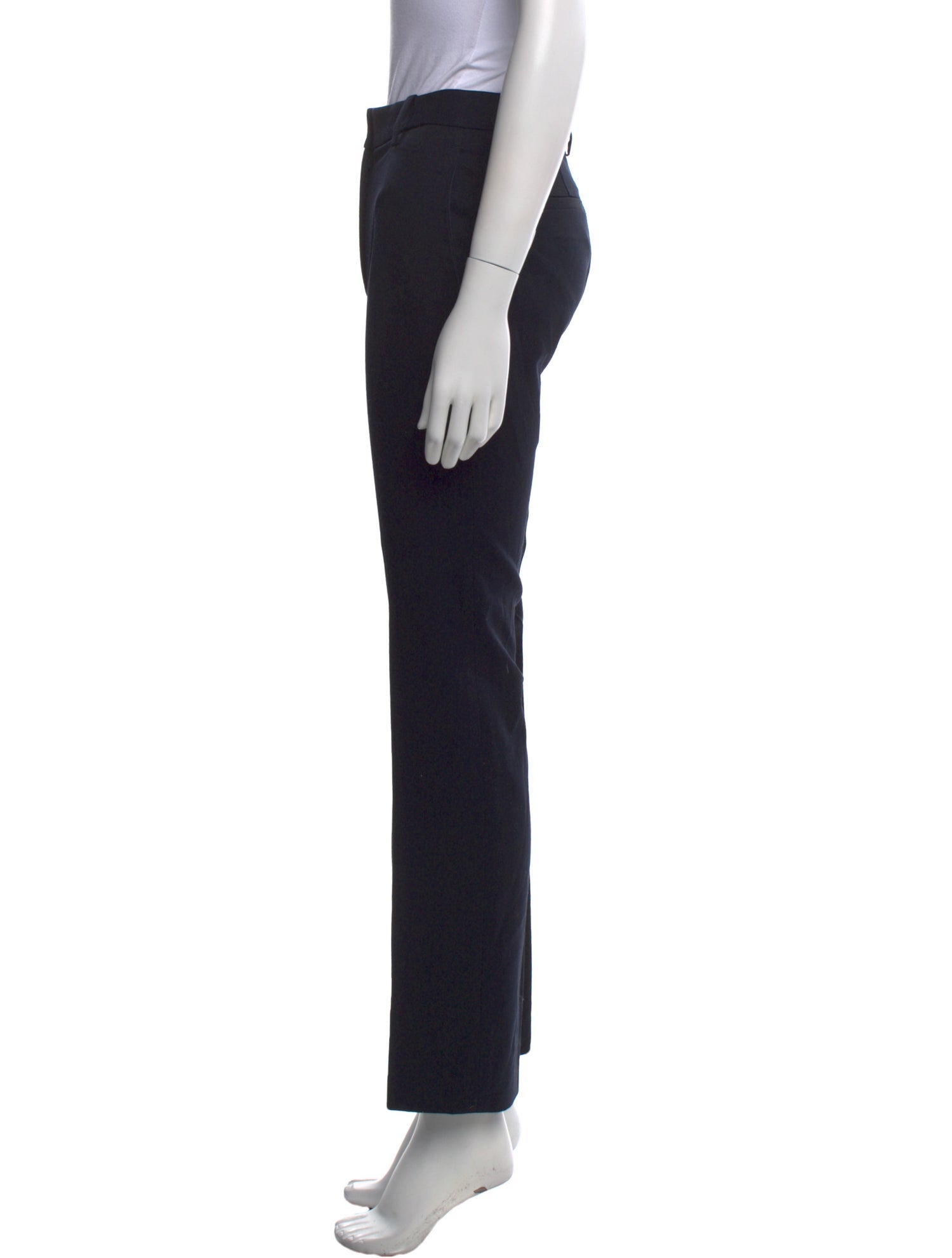 Nili Lotan Virgin Wool Straight Leg Pants