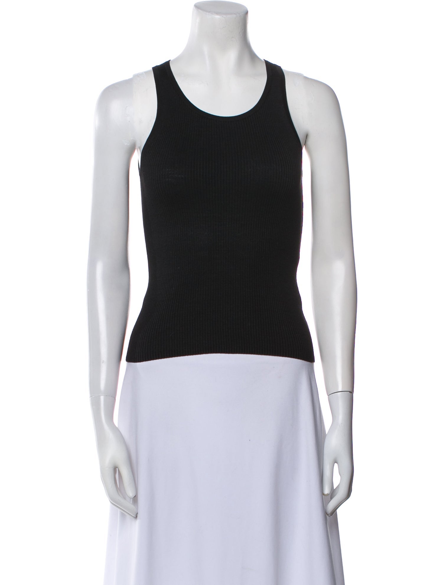 Nili Lotan Silk Scoop Neck Top w/ Tags