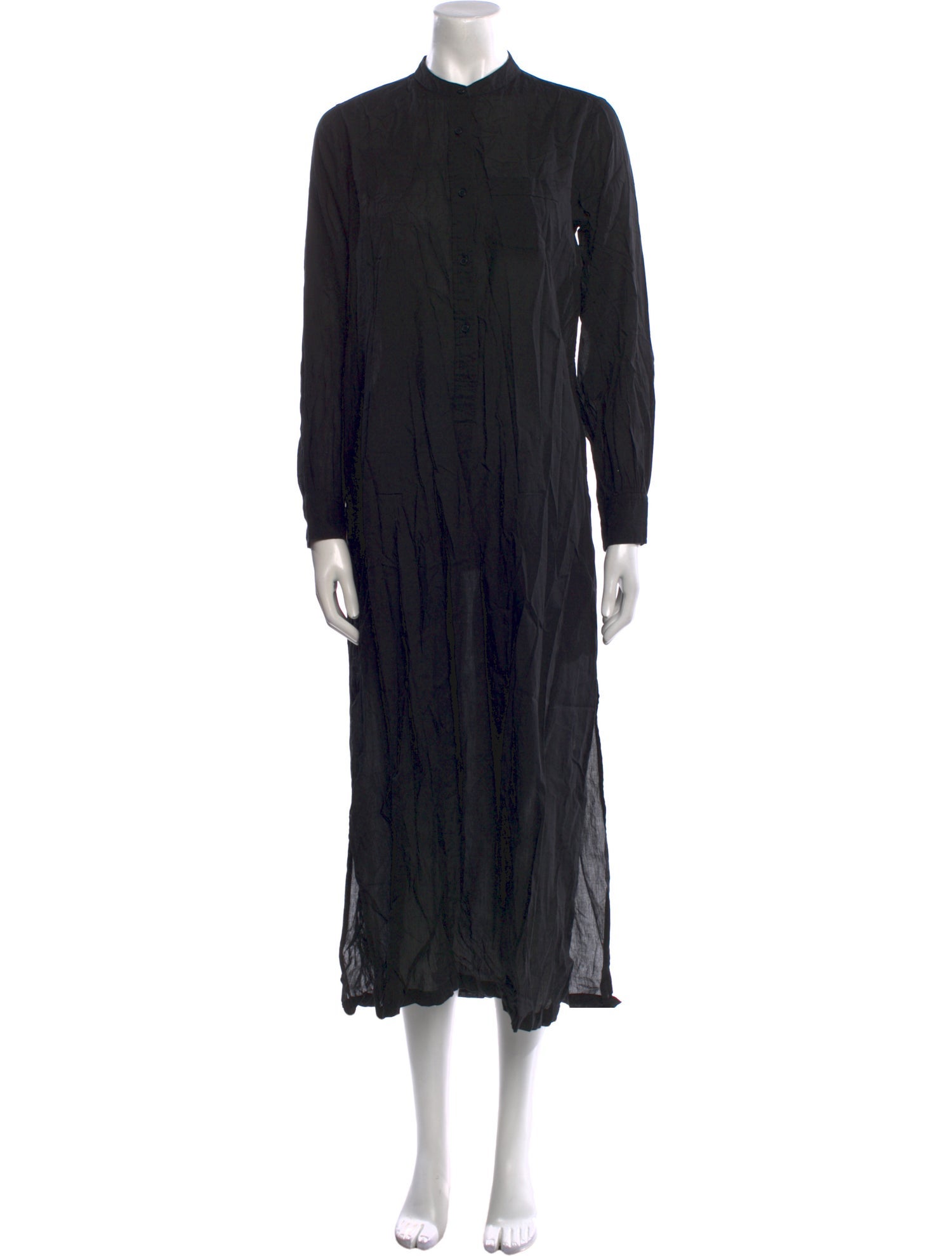 Nili Lotan Mock Neck Long Dress