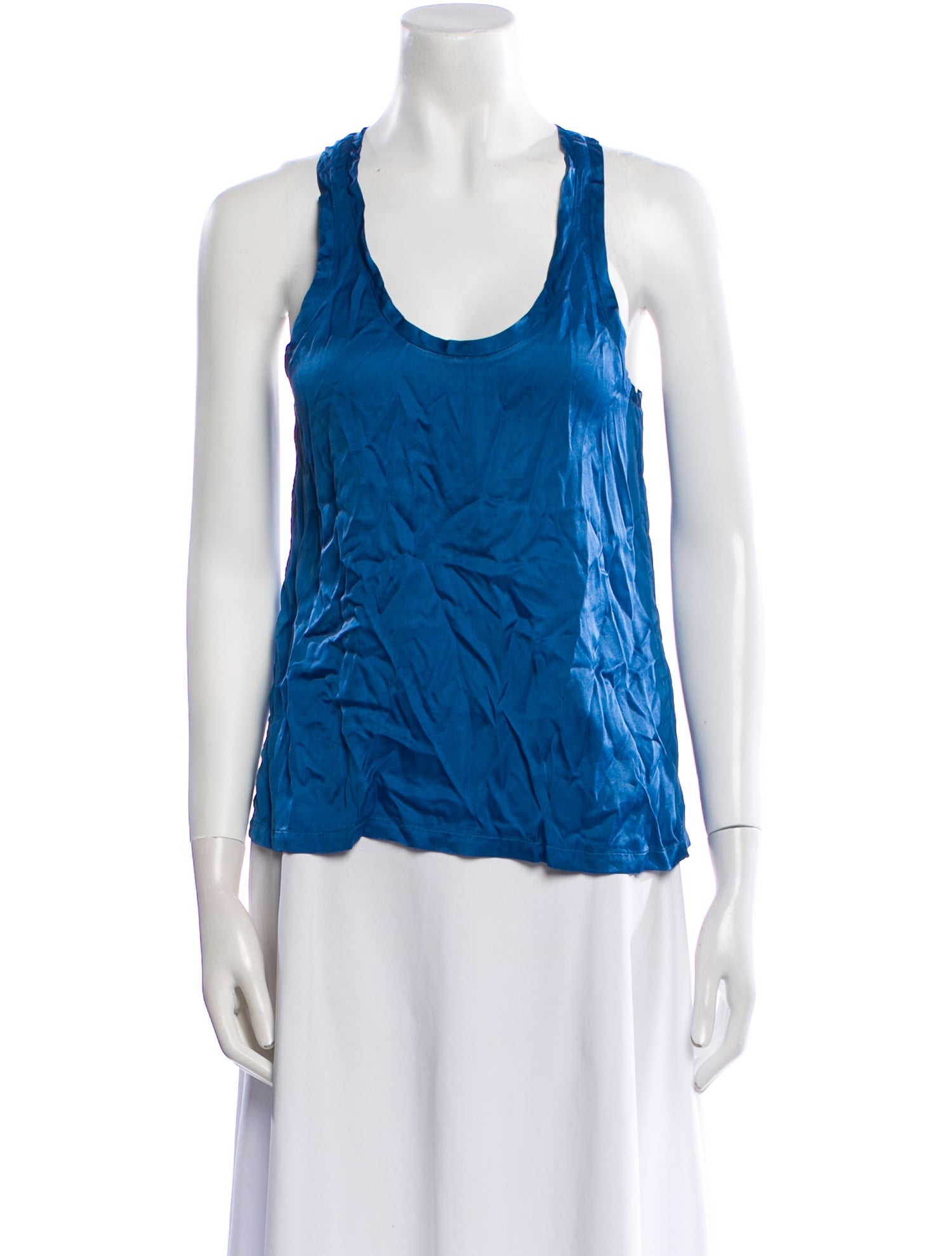 Nili Lotan Scoop Neck Sleeveless Top