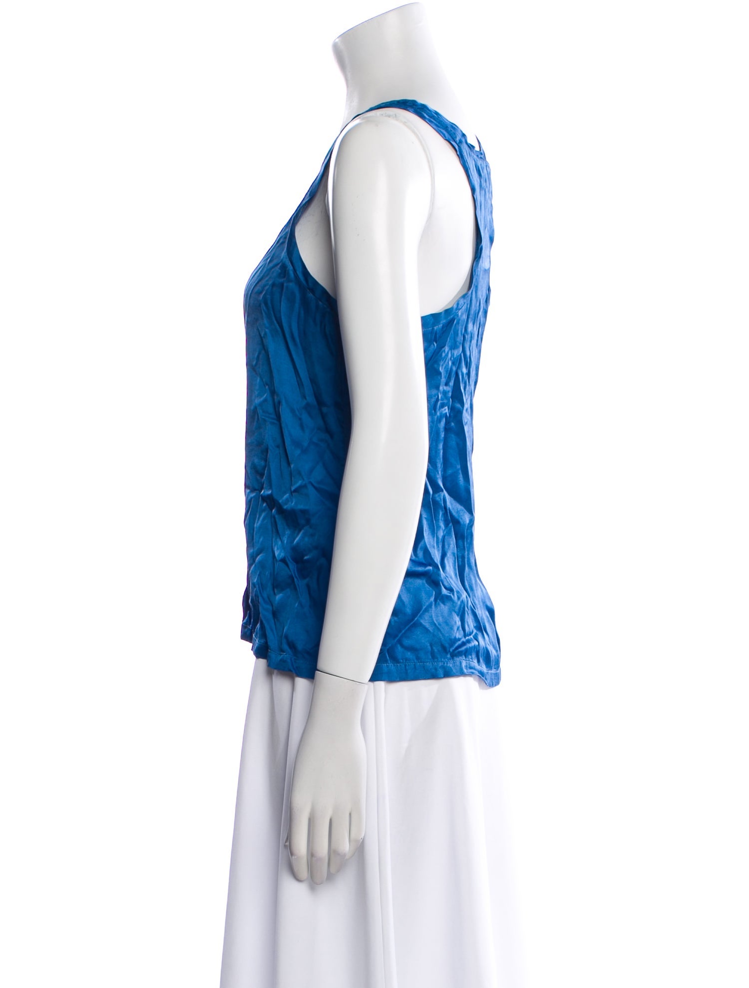 Nili Lotan Scoop Neck Sleeveless Top