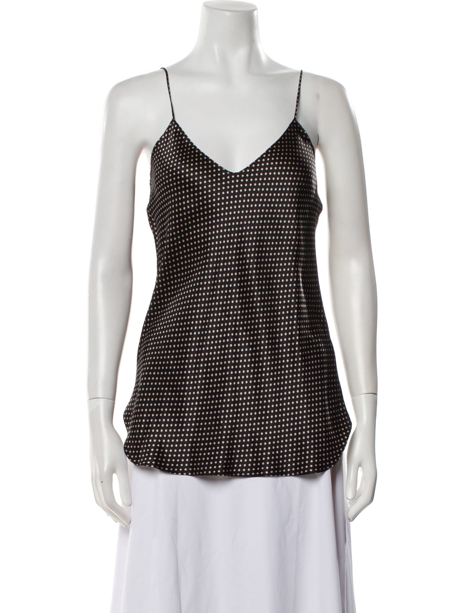 Nili Lotan Silk V-Neck Top w/ Tags