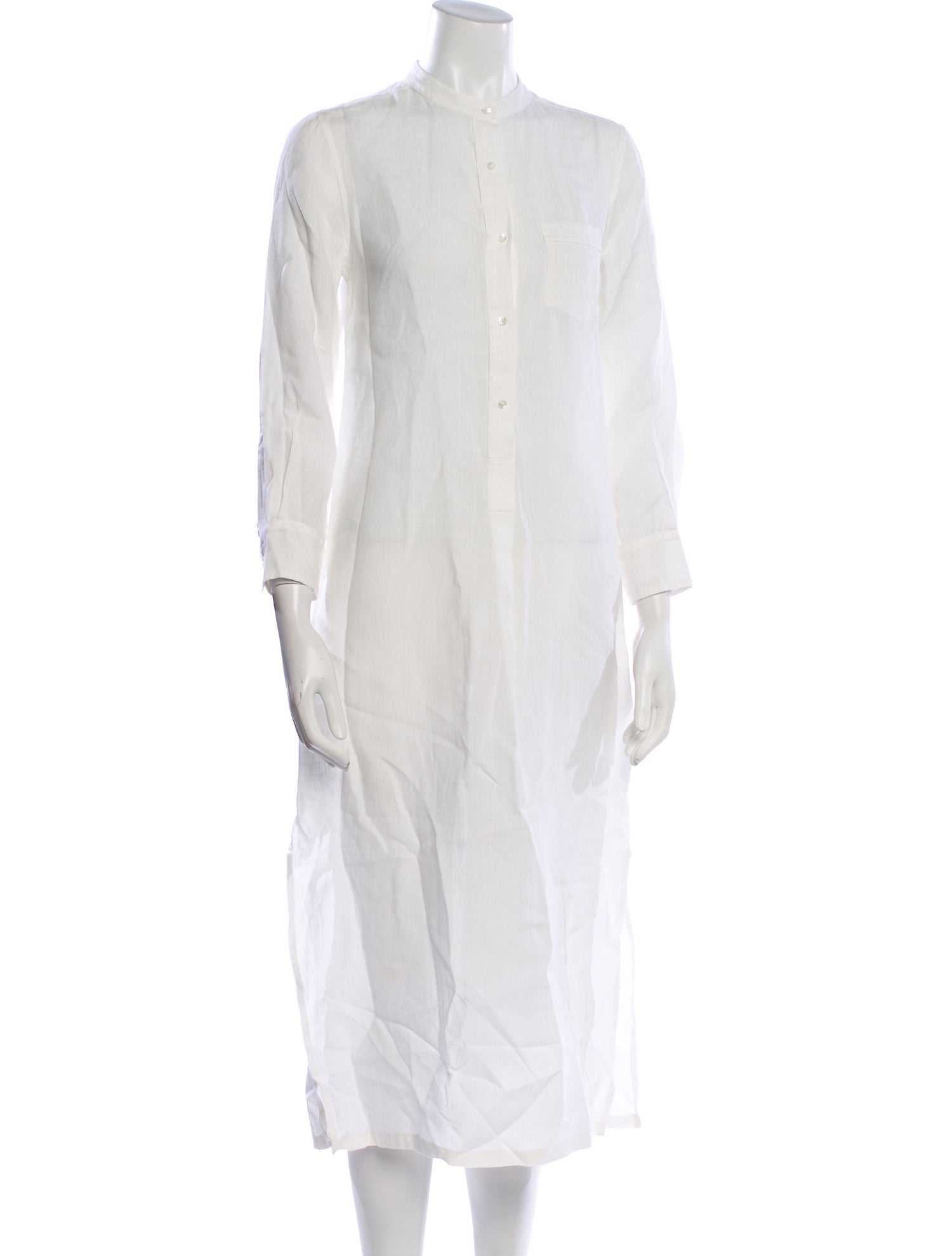 Nili Lotan Linen Long Dress