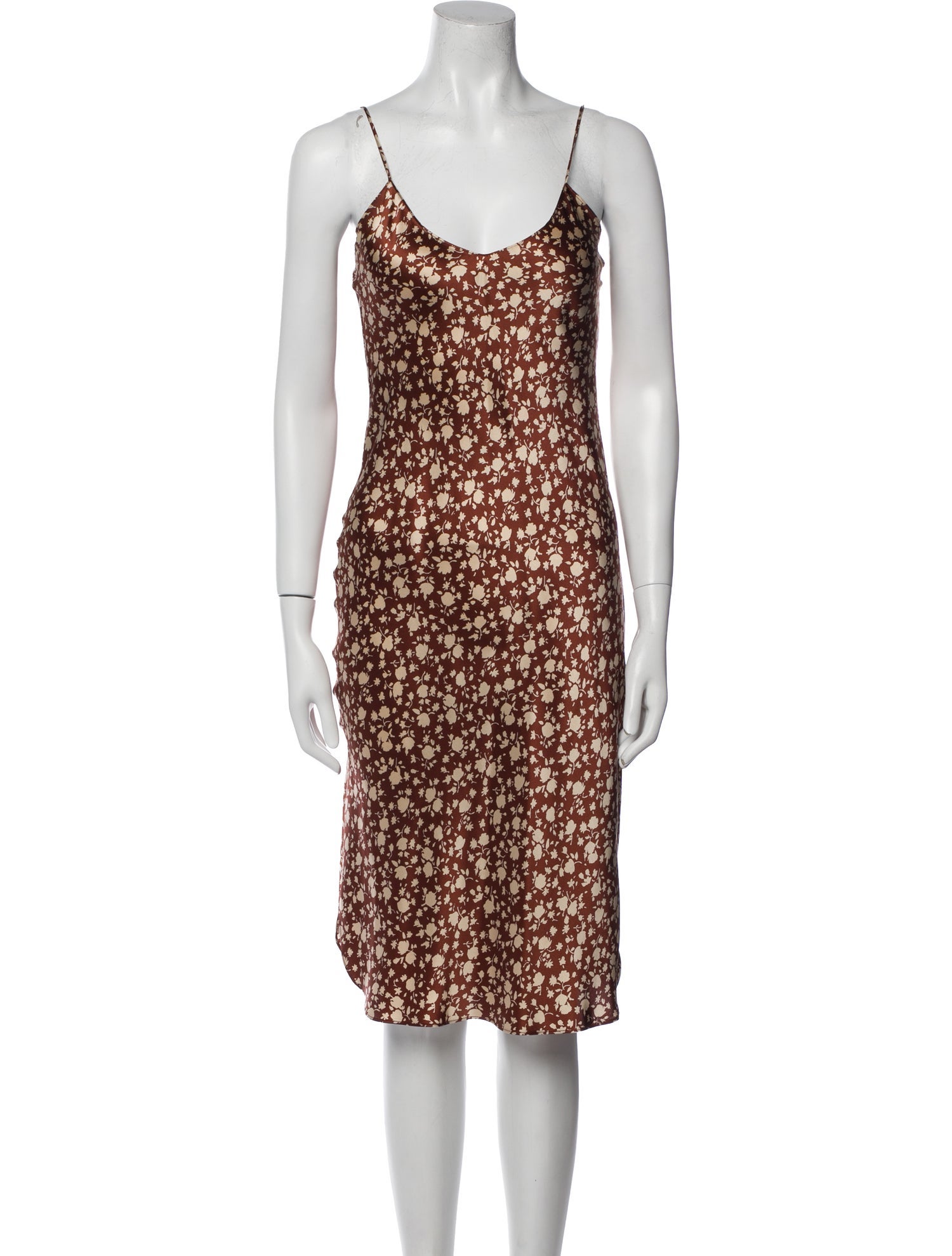 Nili Lotan Silk Knee-Length Dress