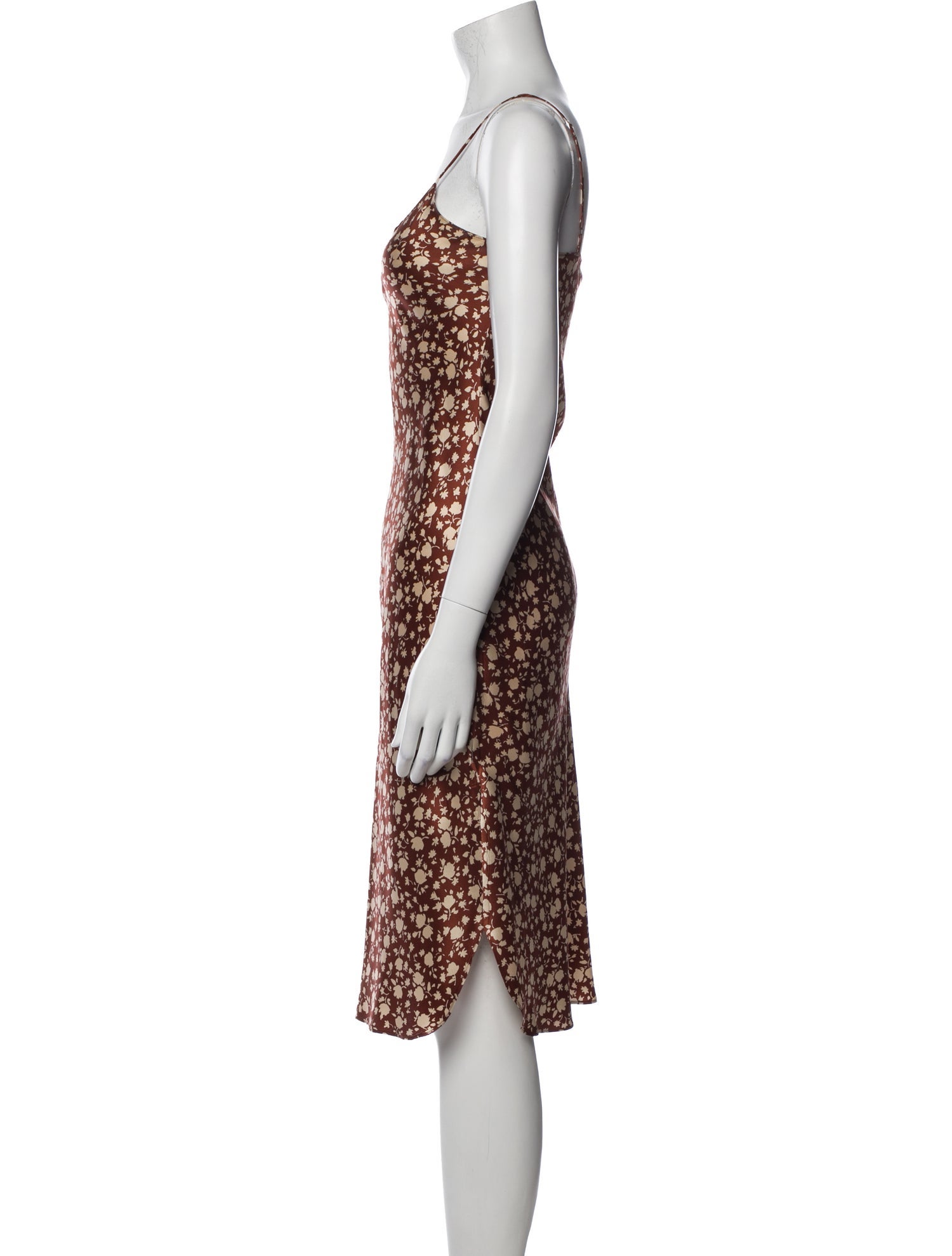 Nili Lotan Silk Knee-Length Dress