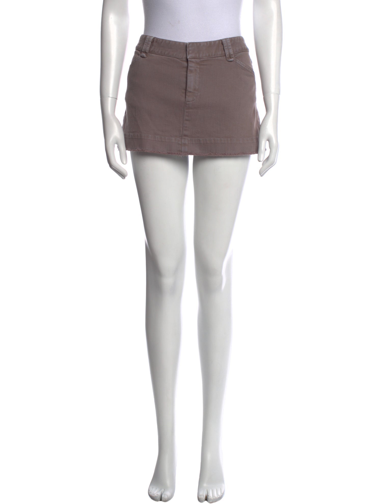 Nili Lotan Grosgrain Trim Mini Skirt