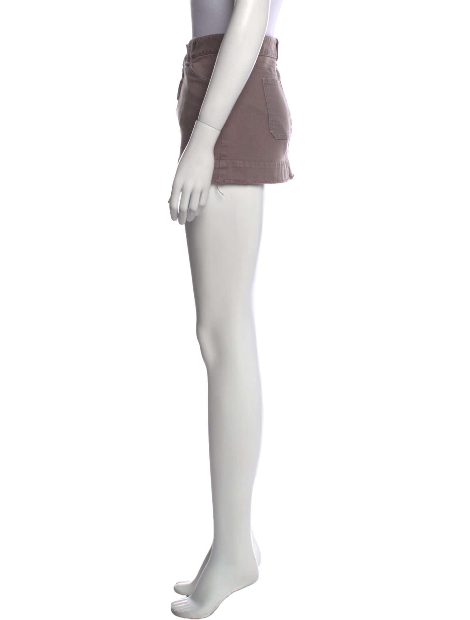 Nili Lotan Grosgrain Trim Mini Skirt