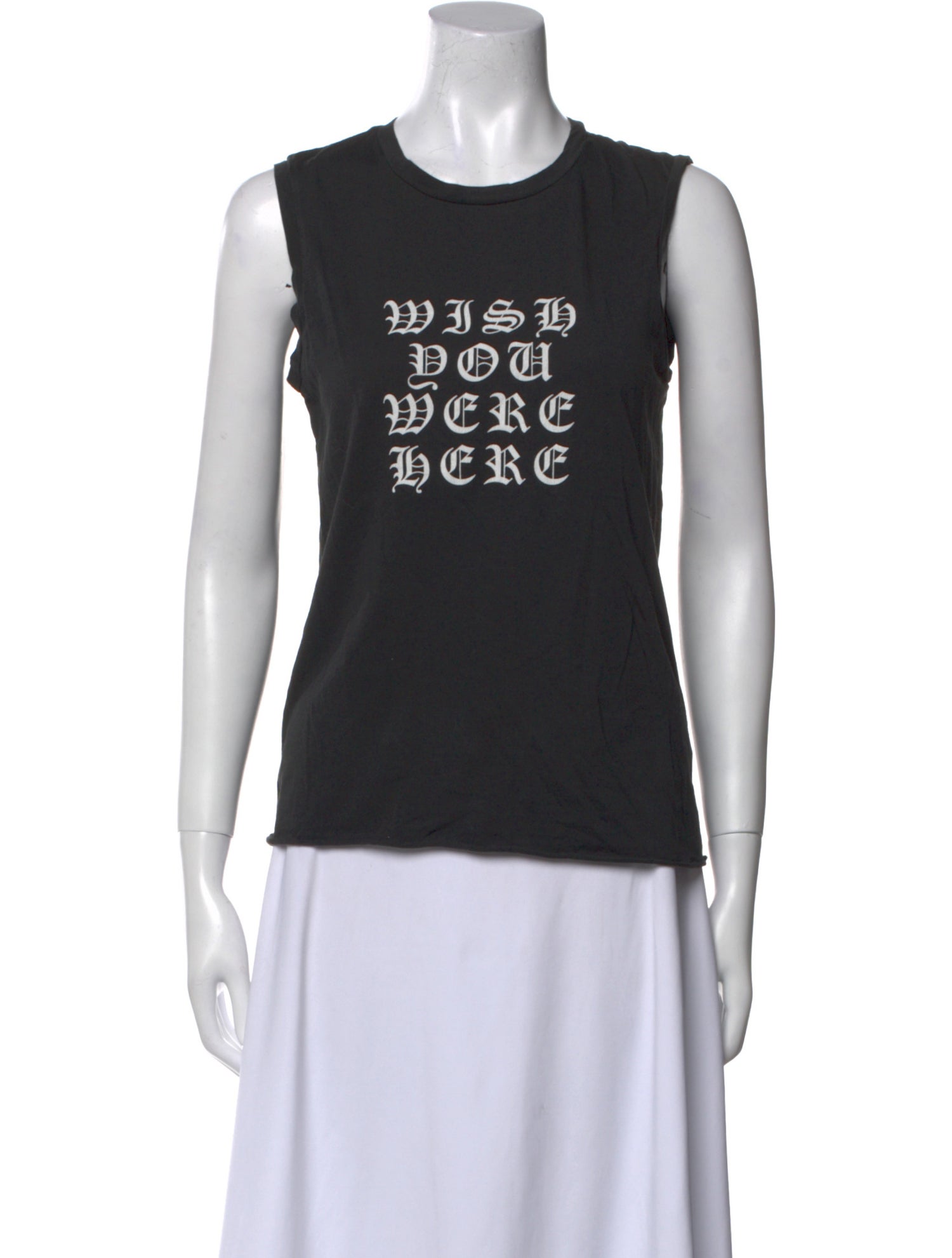 Nili Lotan Graphic Print Crew Neck Top