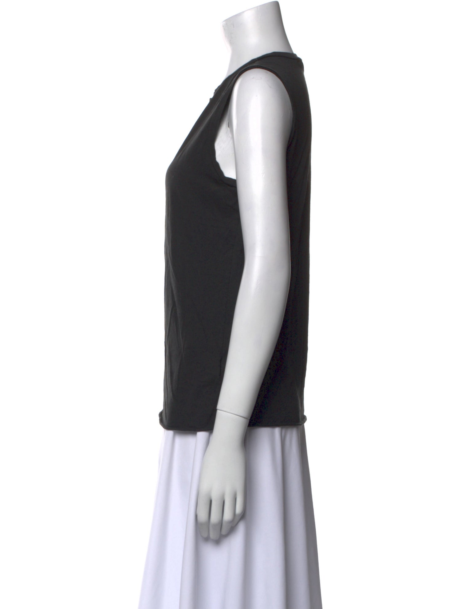 Nili Lotan Graphic Print Crew Neck Top