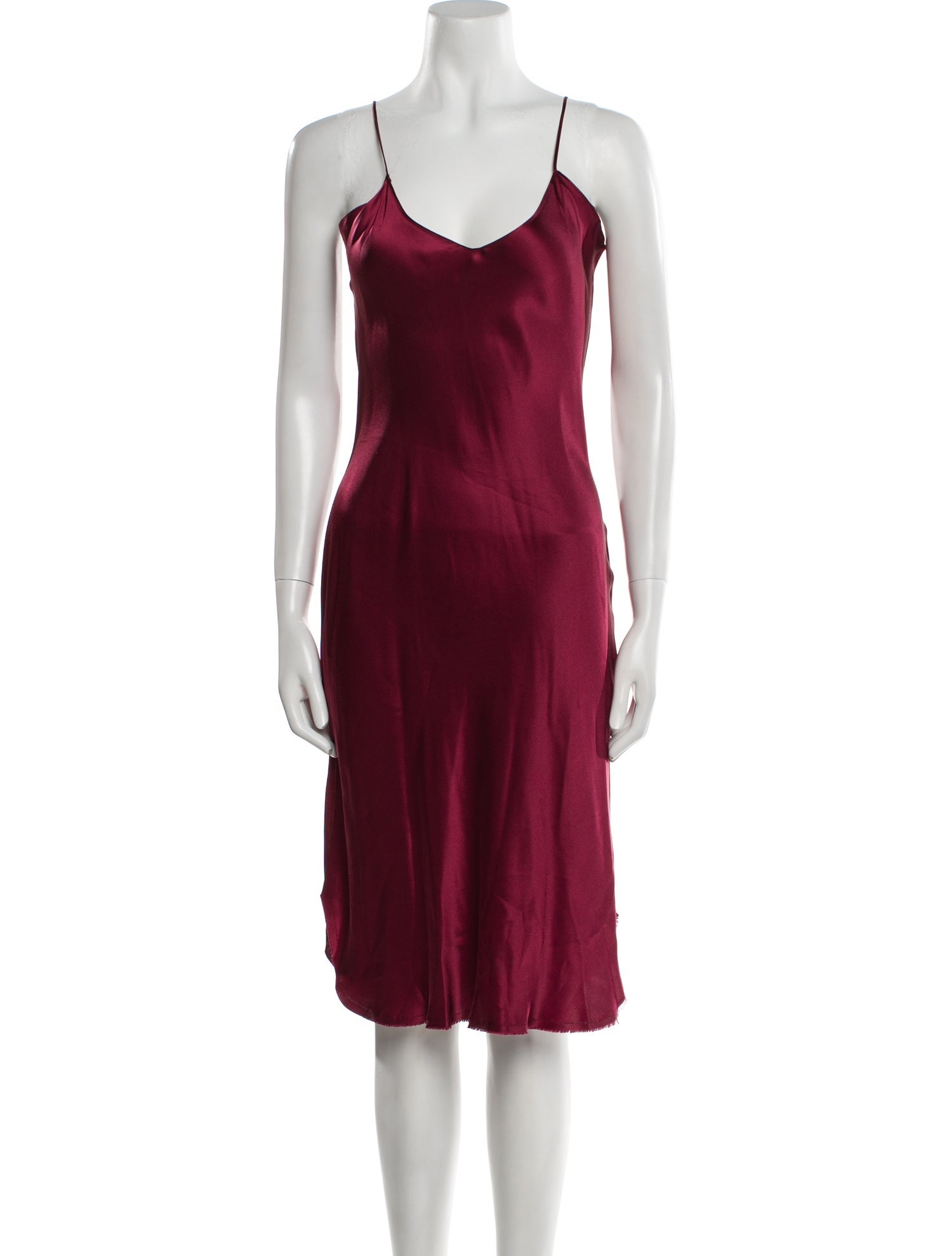 Nili Lotan Silk Midi Length Dress