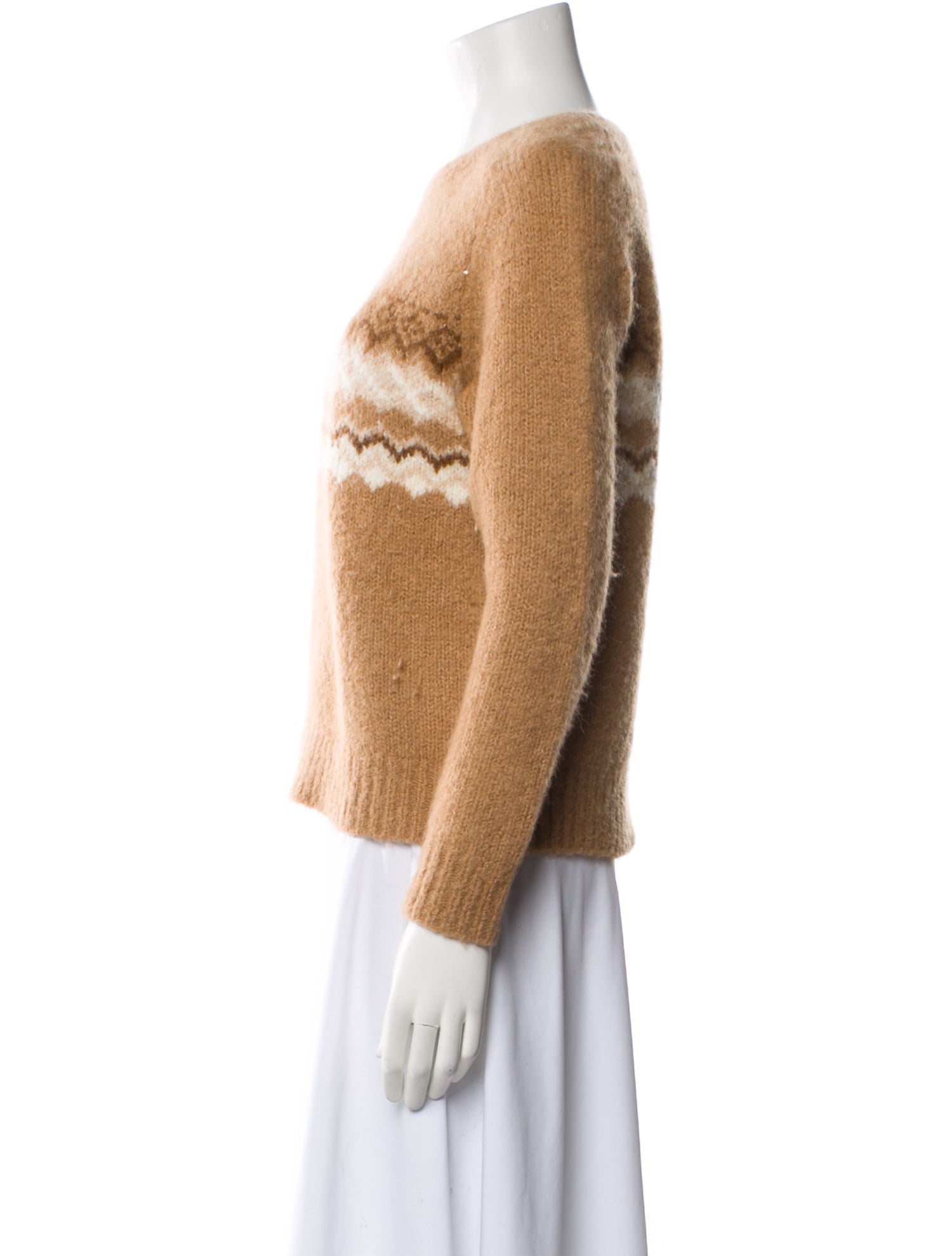 Nili Lotan Baby Alpaca Striped Sweater