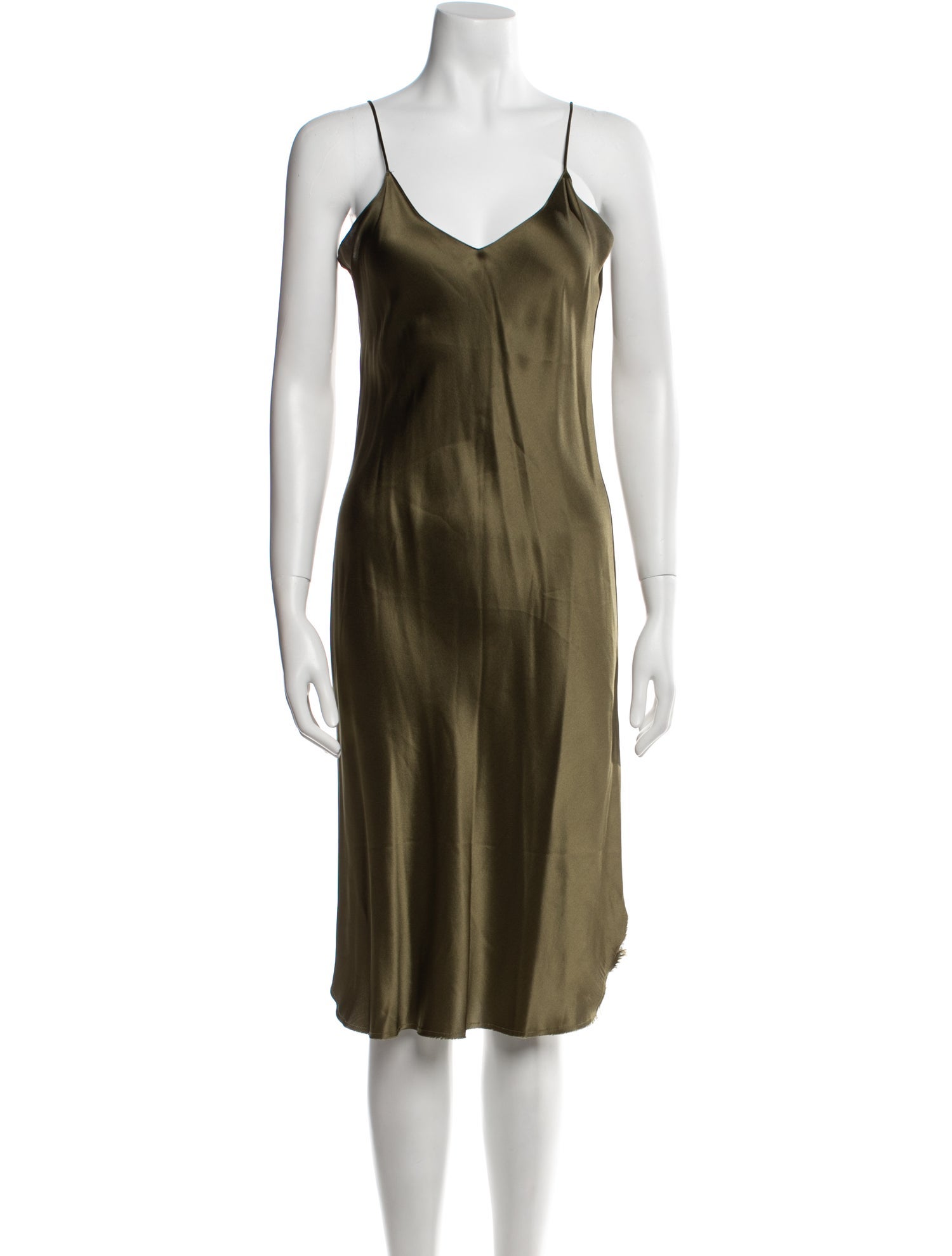 Nili Lotan Silk Midi Length Dress