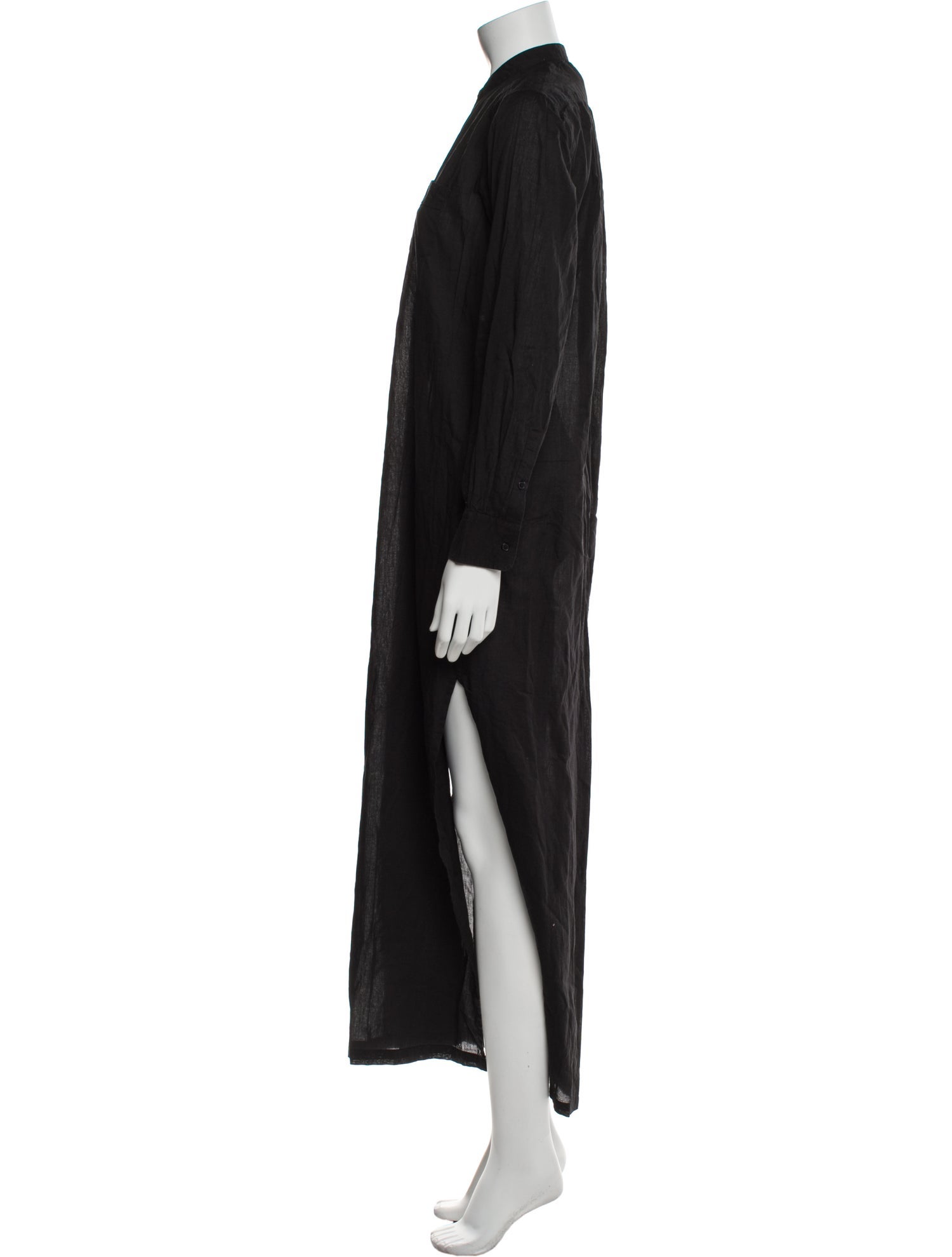 Nili Lotan Mock Neck Long Dress