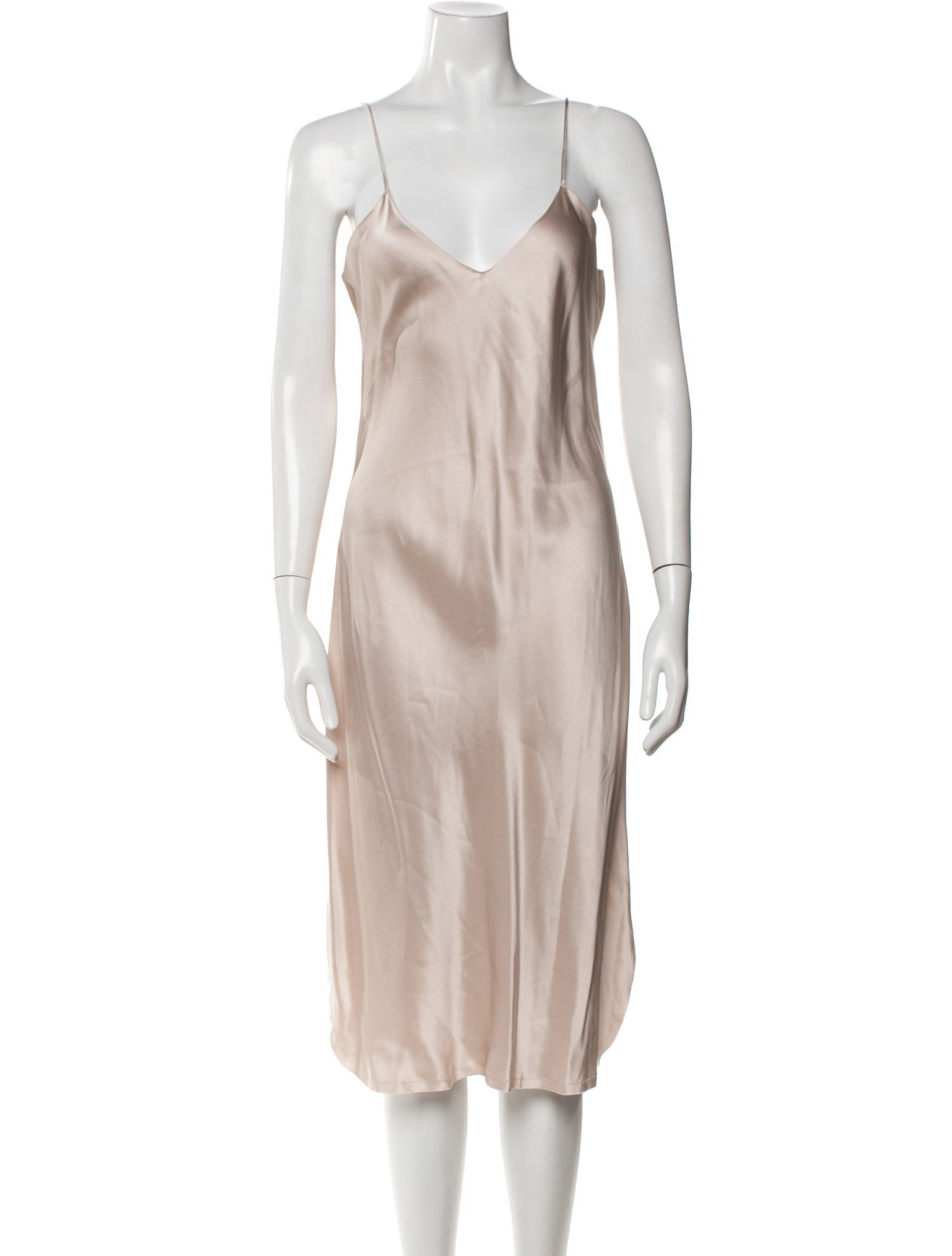 Nili Lotan Silk Midi Length Dress