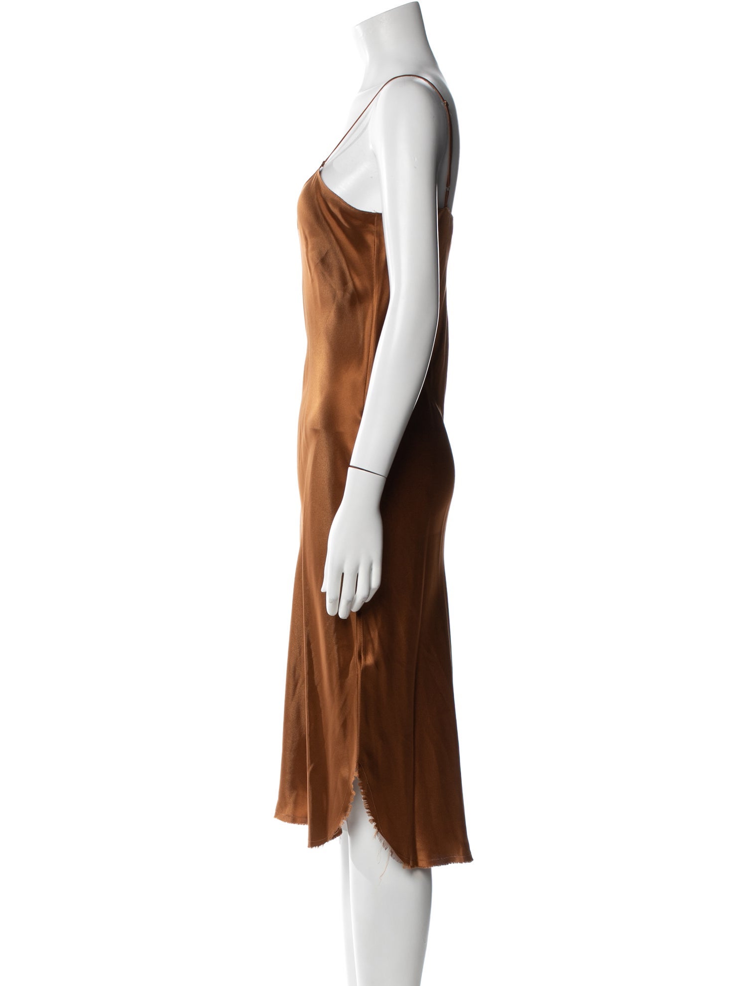 Nili Lotan Silk Midi Length Dress