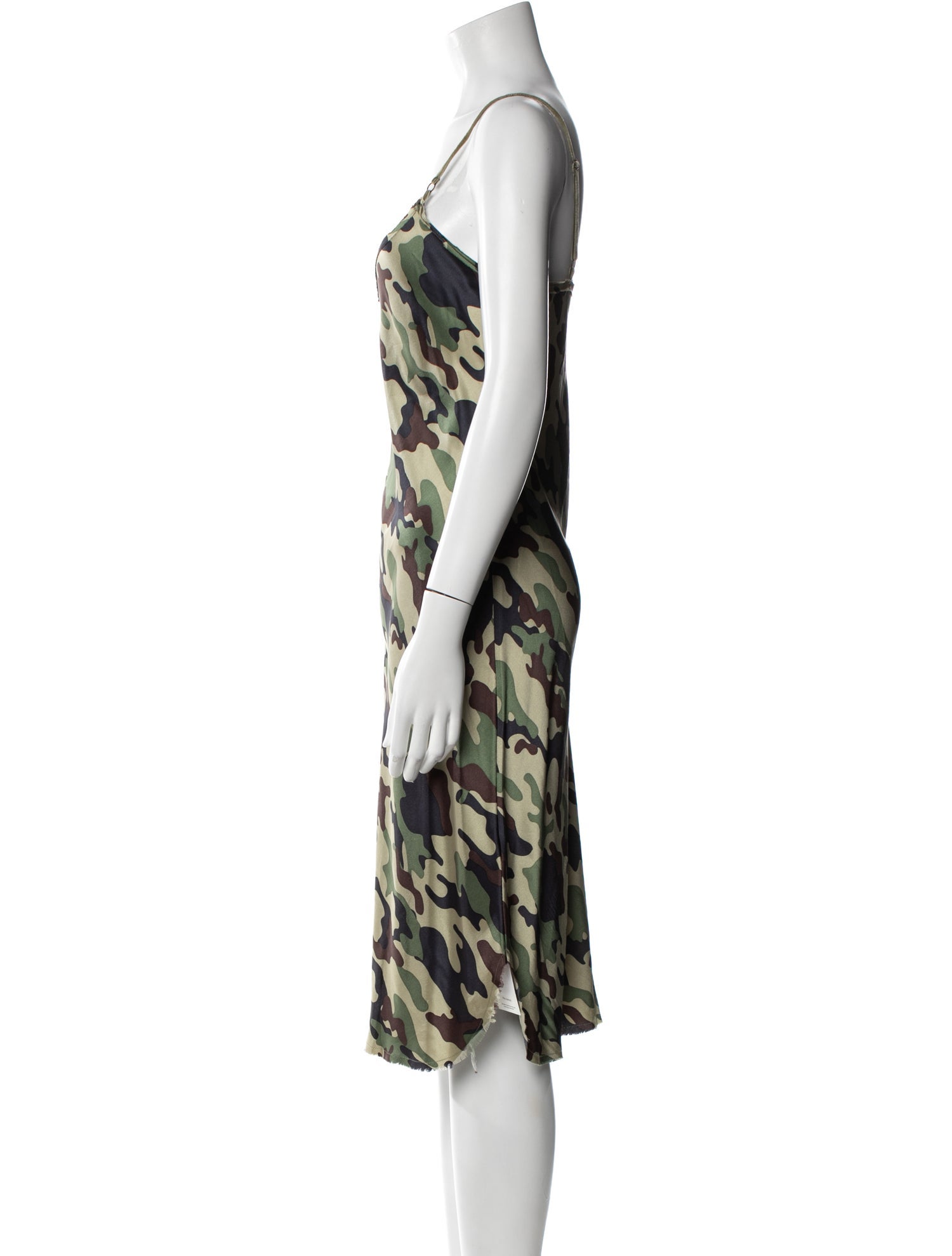 Nili Lotan Silk Midi Length Dress