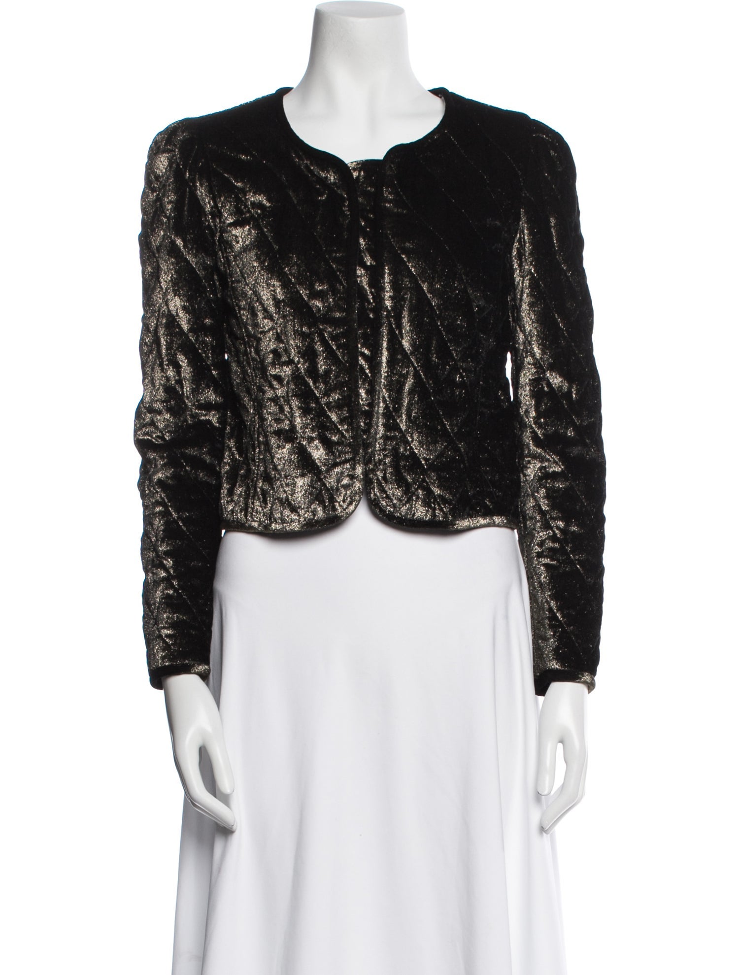 Nili Lotan Tweed Pattern Evening Jacket