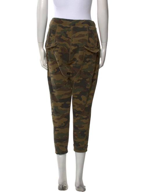 Nili Lotan Camouflage Print Skinny Leg Pants