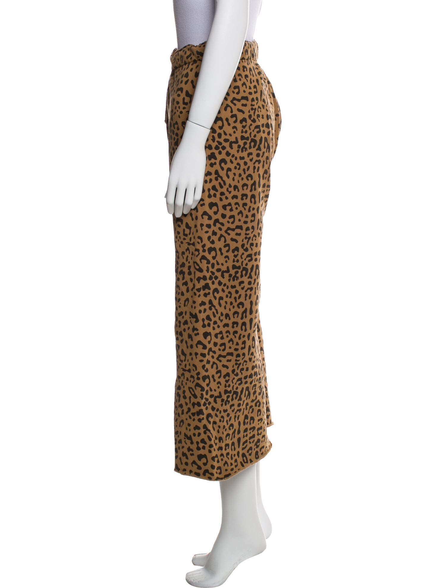 Nili Lotan Animal Print Sweatpants