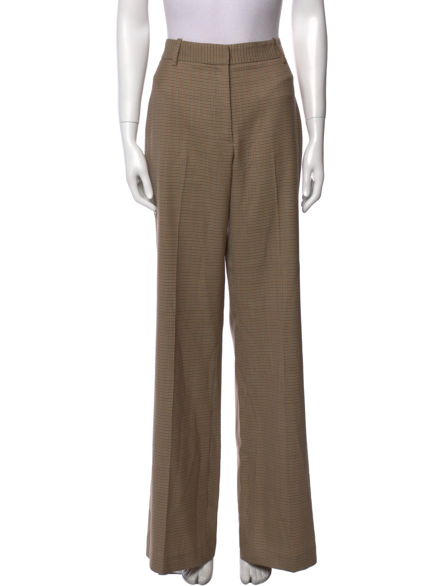 Nili Lotan Virgin Wool Wide Leg Pants