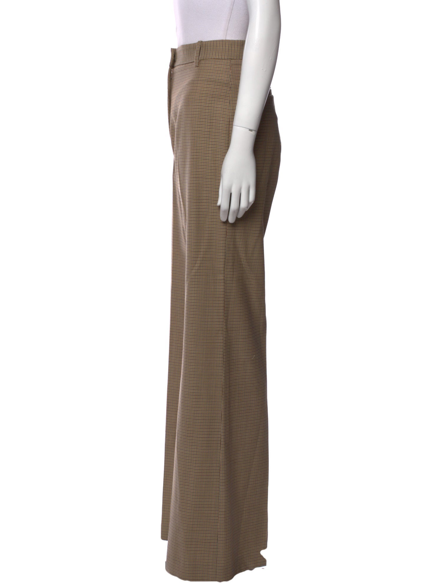 Nili Lotan Virgin Wool Wide Leg Pants