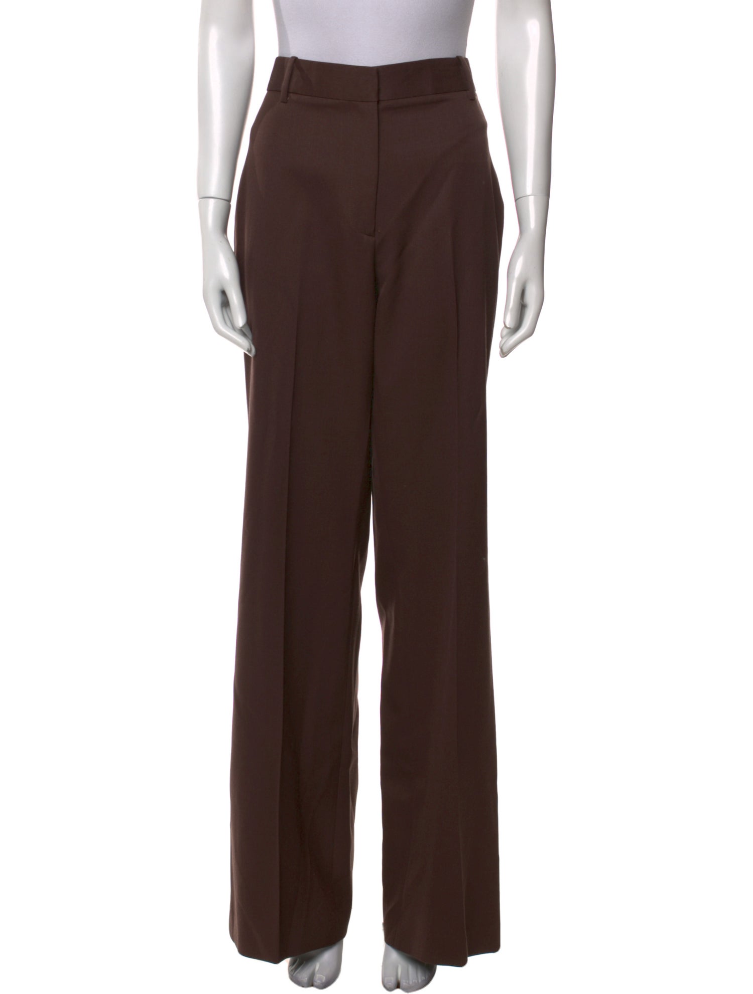 Nili Lotan Virgin Wool Wide Leg Pants
