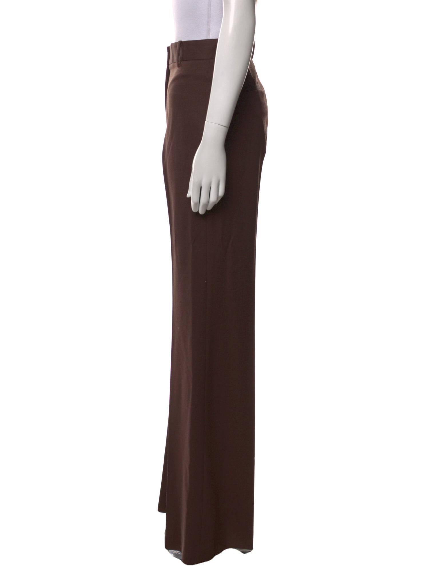 Nili Lotan Virgin Wool Wide Leg Pants