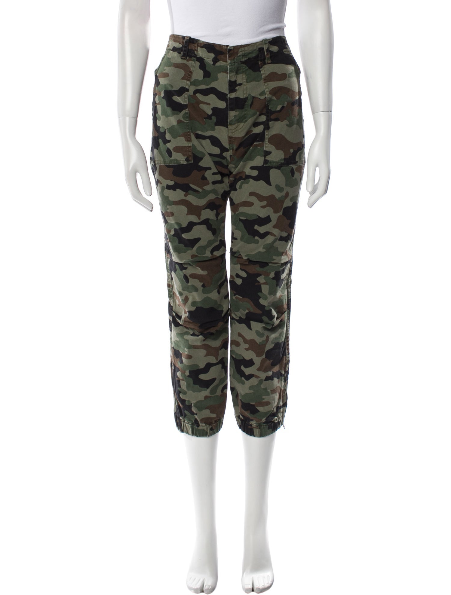 Nili Lotan Camouflage Print Straight Leg Pants w/ Tags