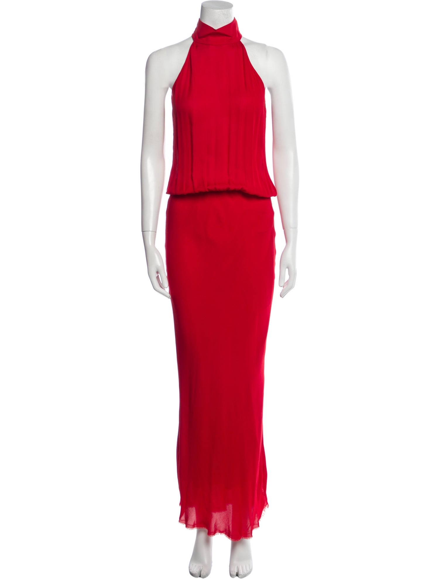 Nili Lotan Silk Long Dress