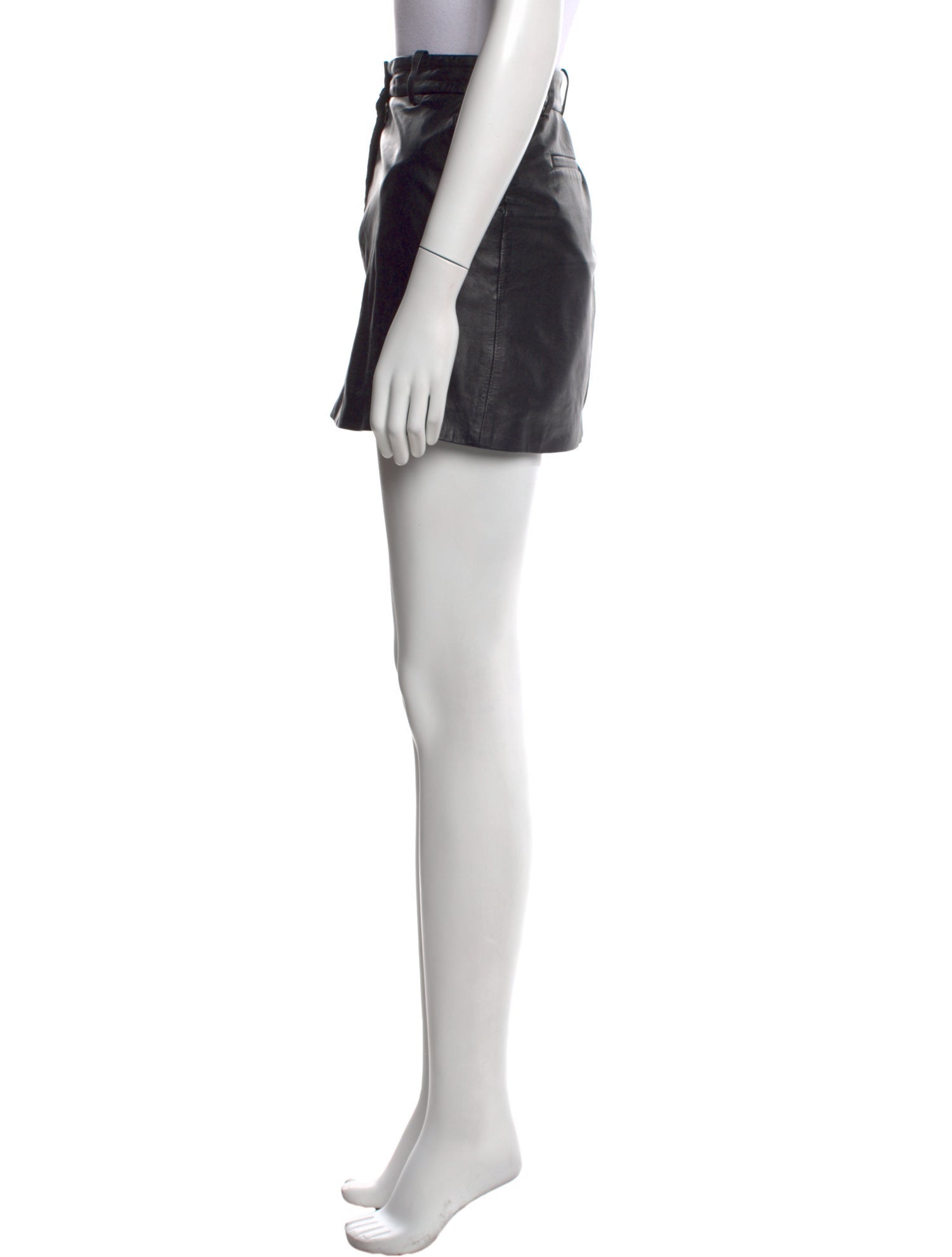 Nili Lotan Leather Mini Skirt