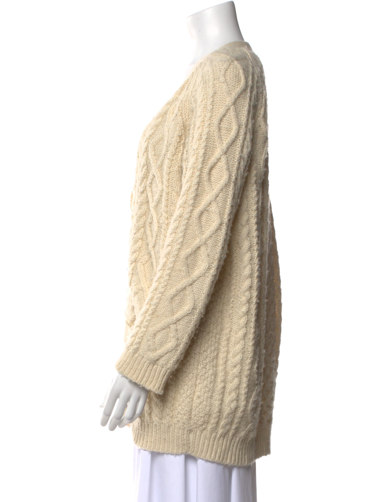 Nili Lotan Wool V-Neck Sweater