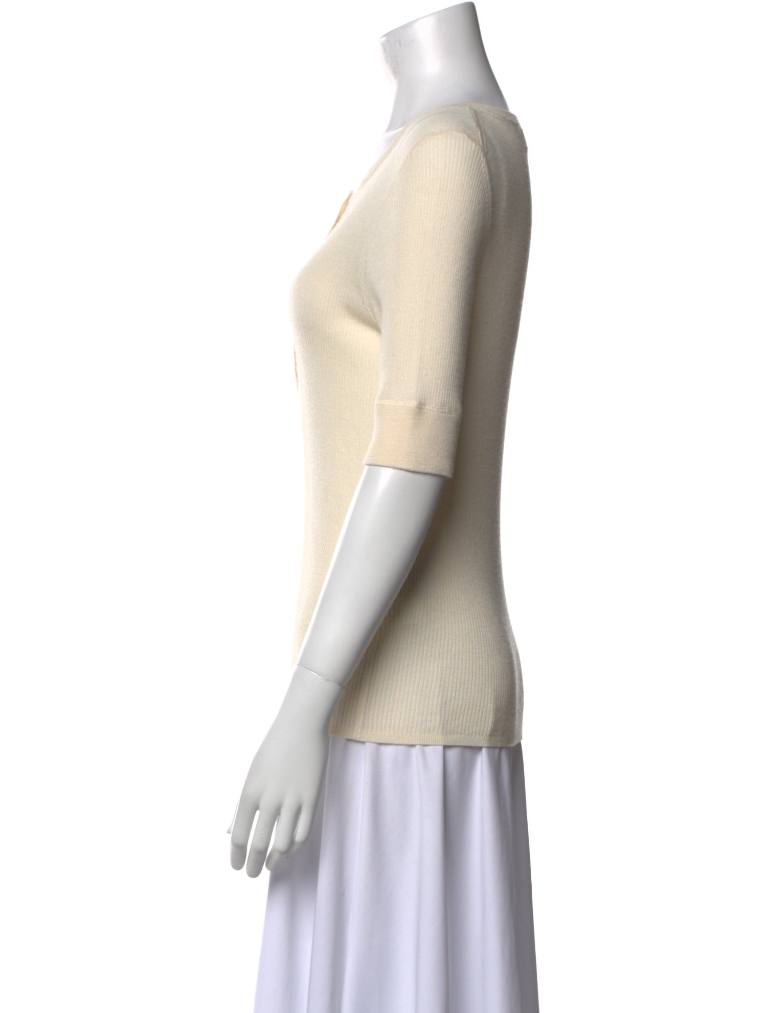 Nili Lotan Merino Wool Crew Neck Sweater