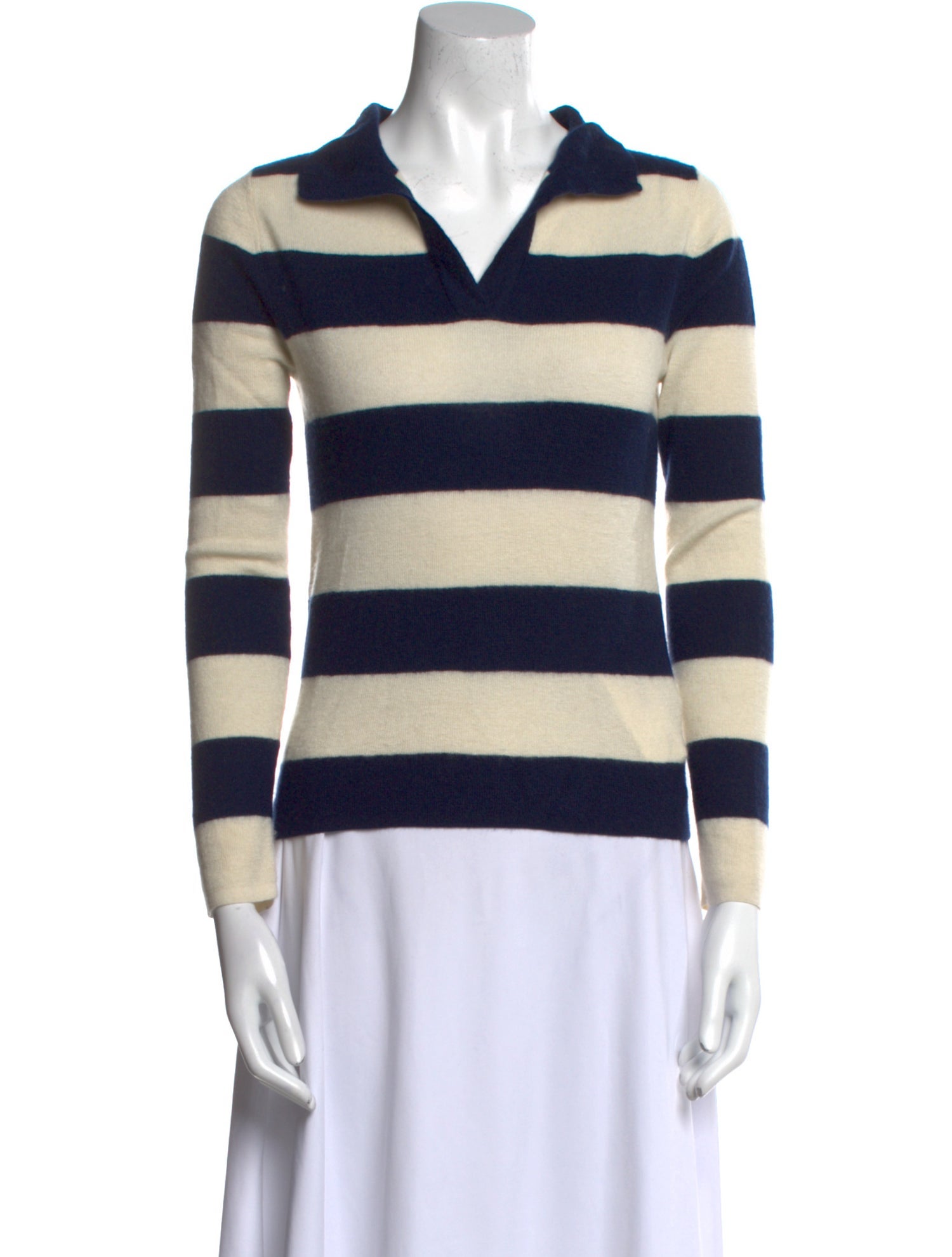 Nili Lotan Cashmere Striped Sweater
