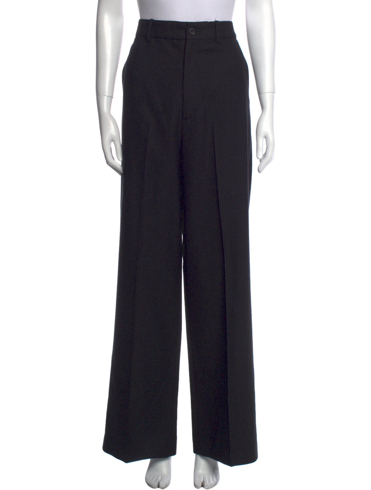 Nili Lotan Virgin Wool Wide Leg Pants