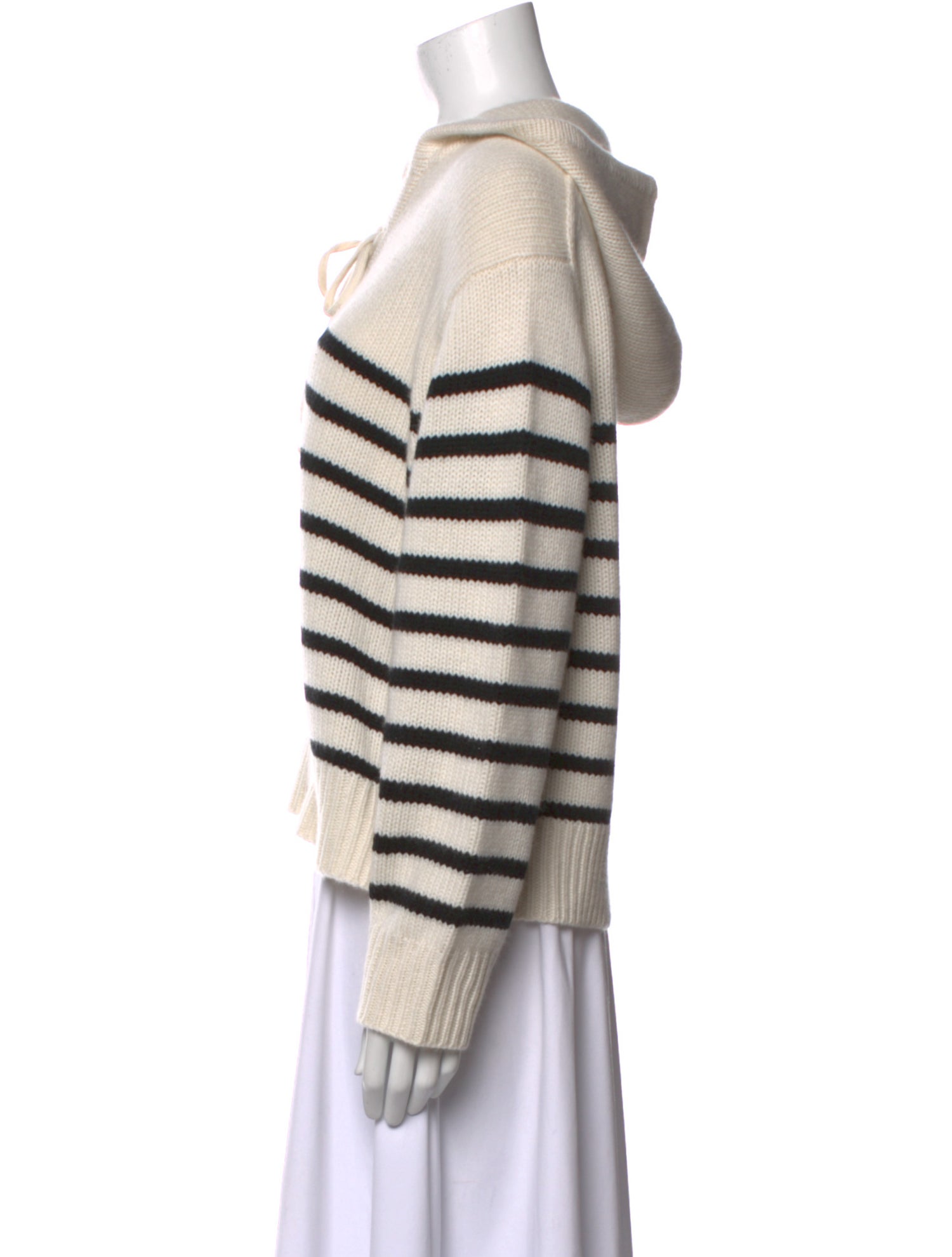 Nili Lotan Cashmere Striped Sweatshirt w/ Tags