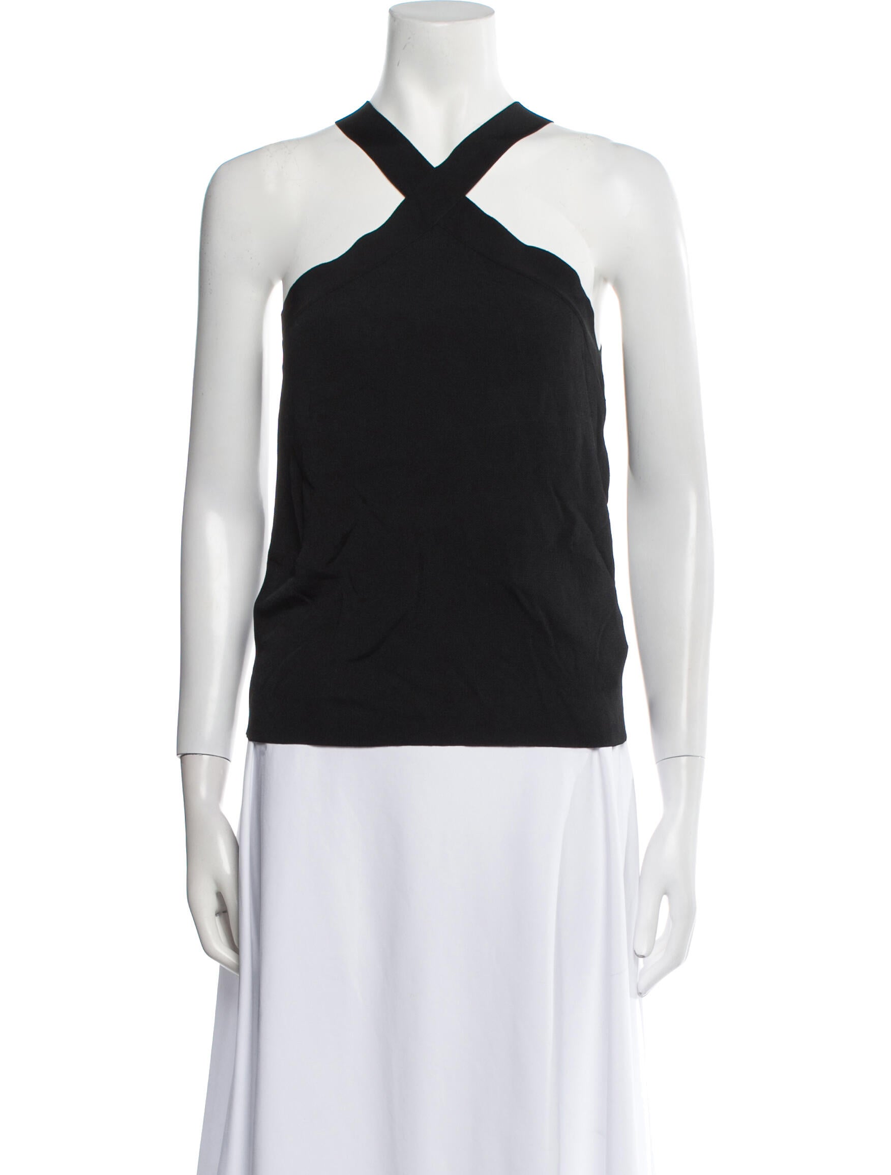 Nili Lotan Halterneck Sleeveless Top