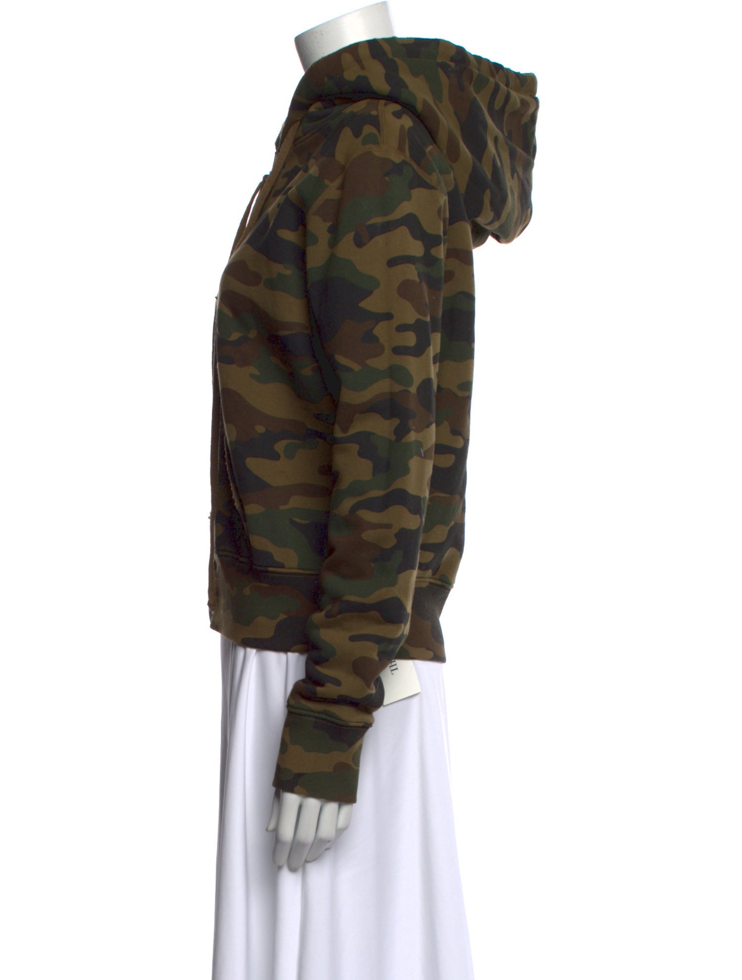 Nili Lotan Printed Mock Neck Sweatshirt