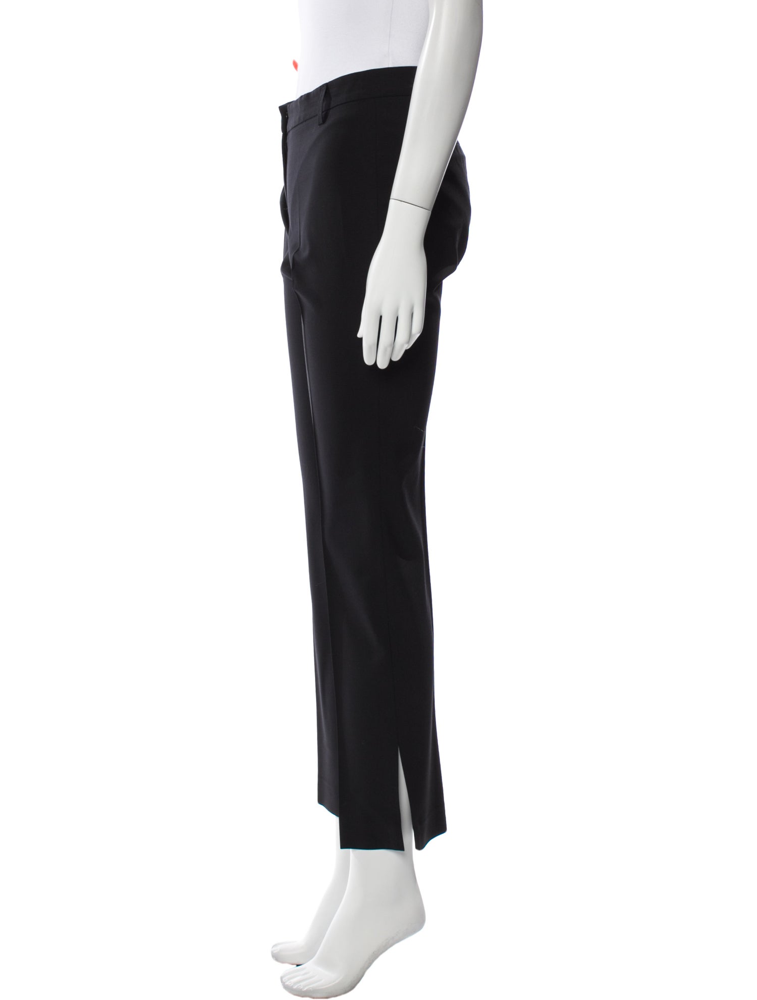 Nili Lotan Wool Straight Leg Pants