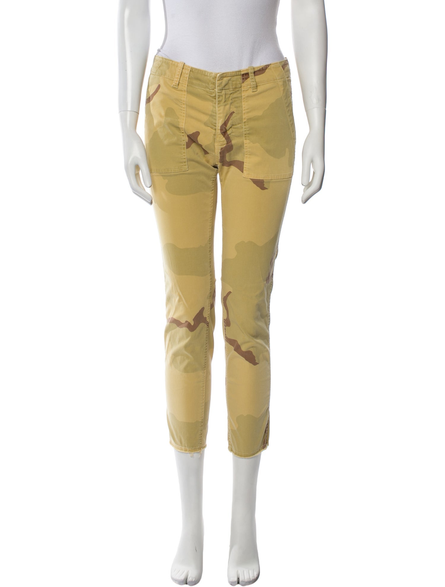 Nili Lotan Printed Skinny Leg Pants