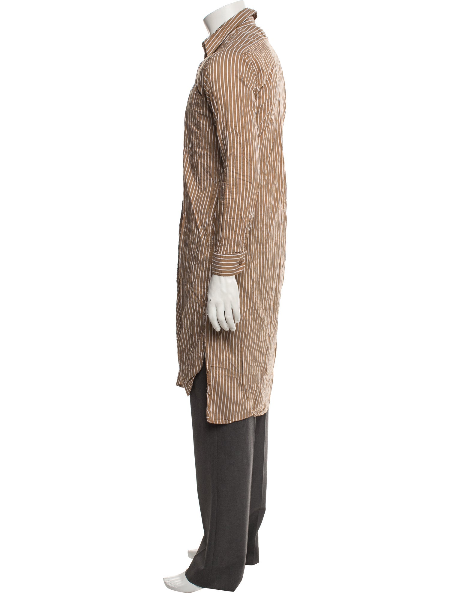 Nili Lotan Striped Long Sleeve Shirt