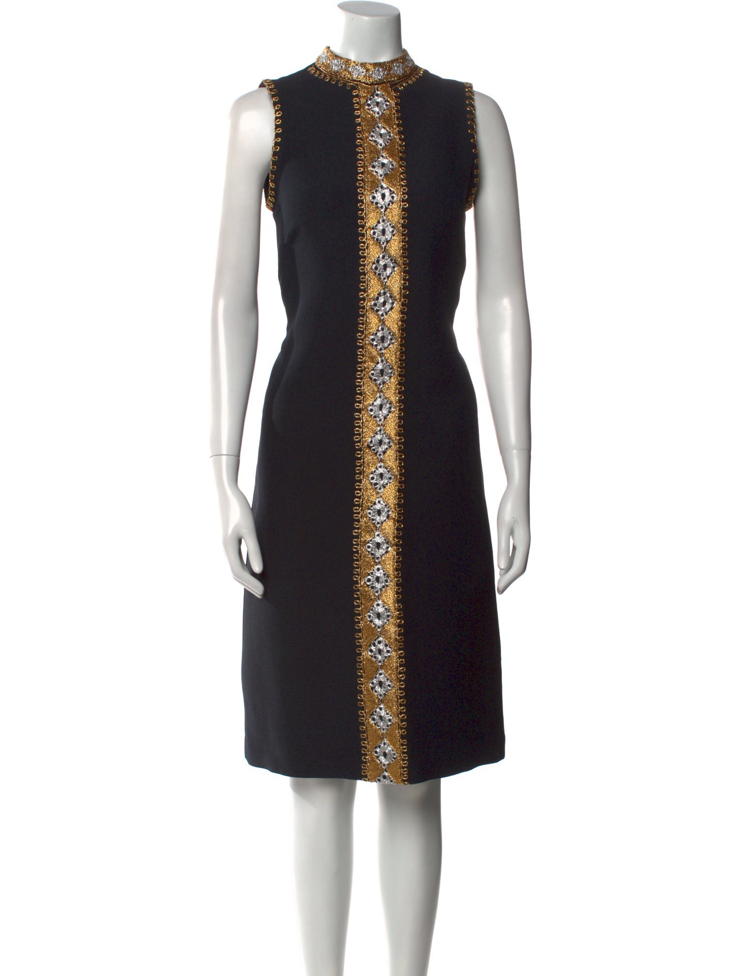 Nili Lotan Graphic Print Midi Length Dress