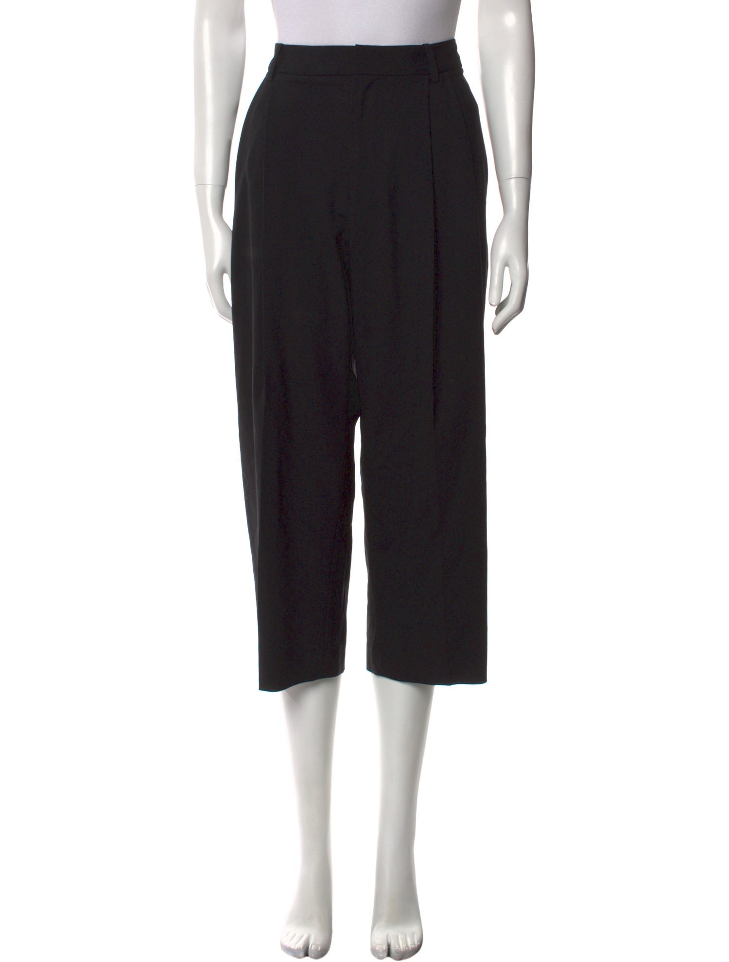 Nili Lotan Virgin Wool Wide Leg Pants