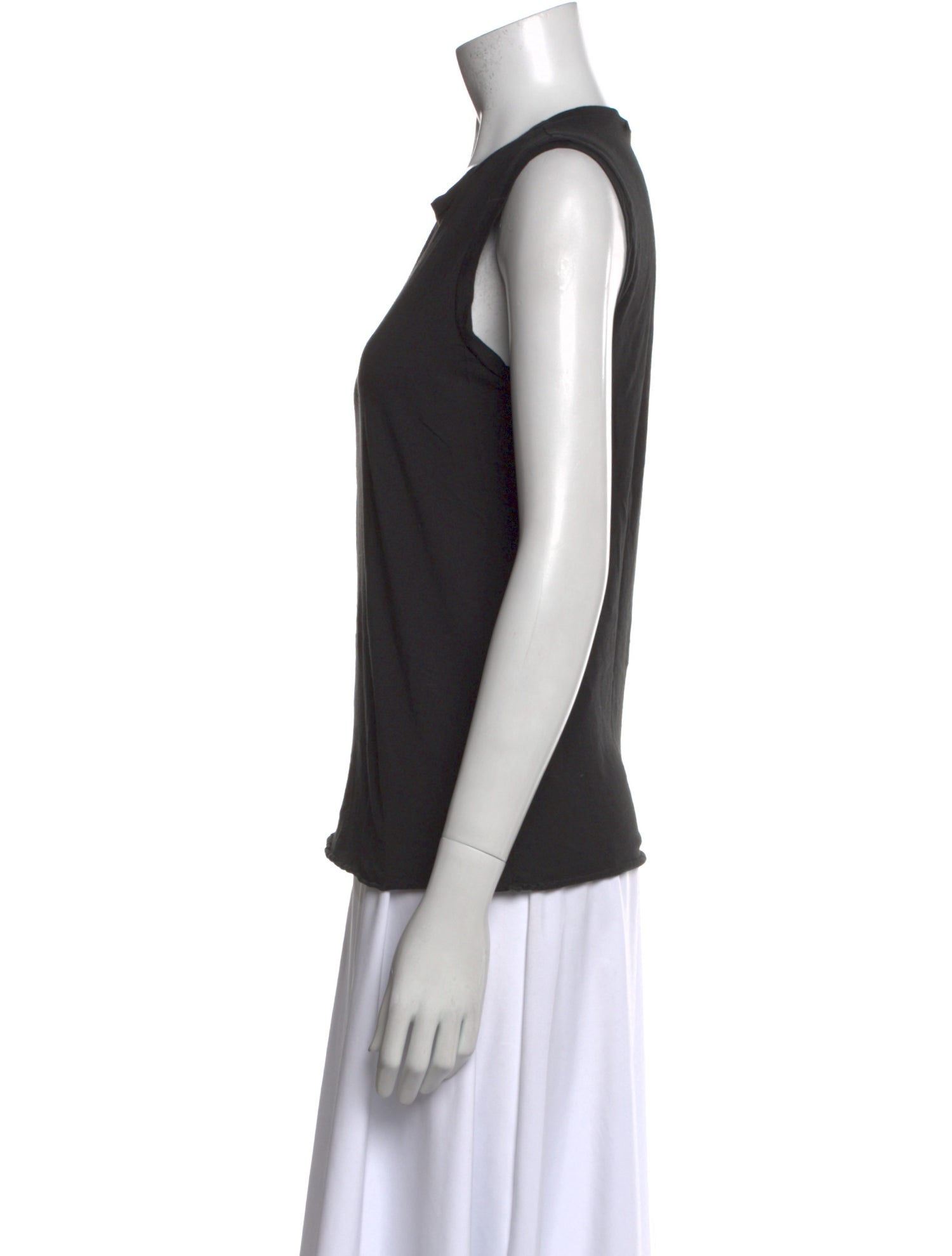 Nili Lotan Crew Neck Sleeveless Top