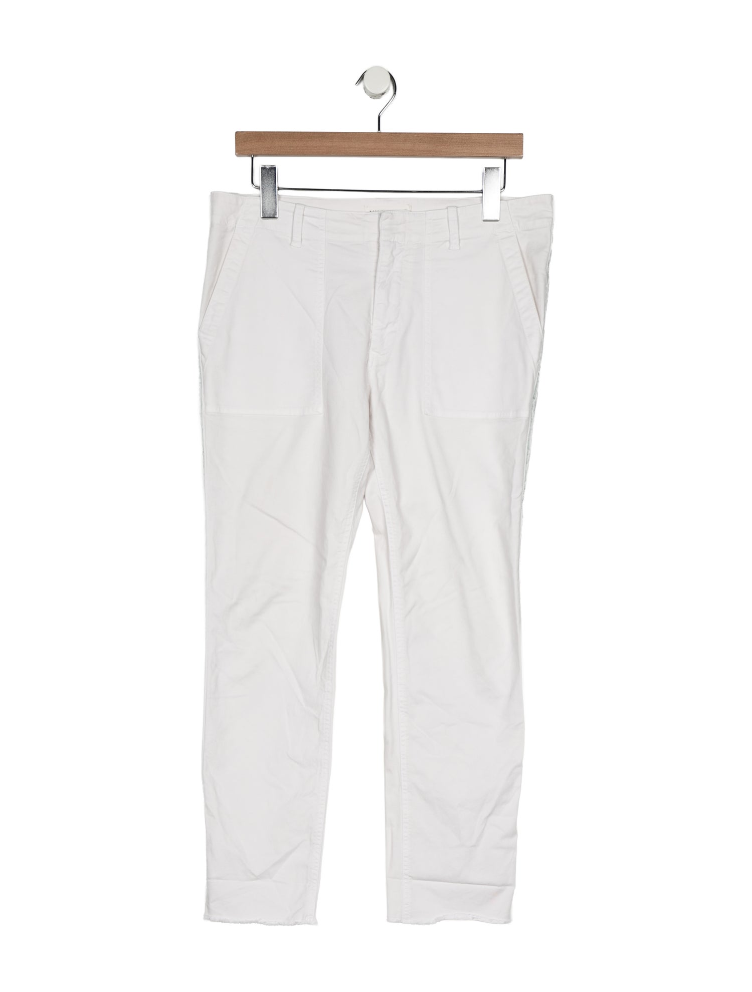 Nili Lotan Mid-Rise Straight Leg Jeans