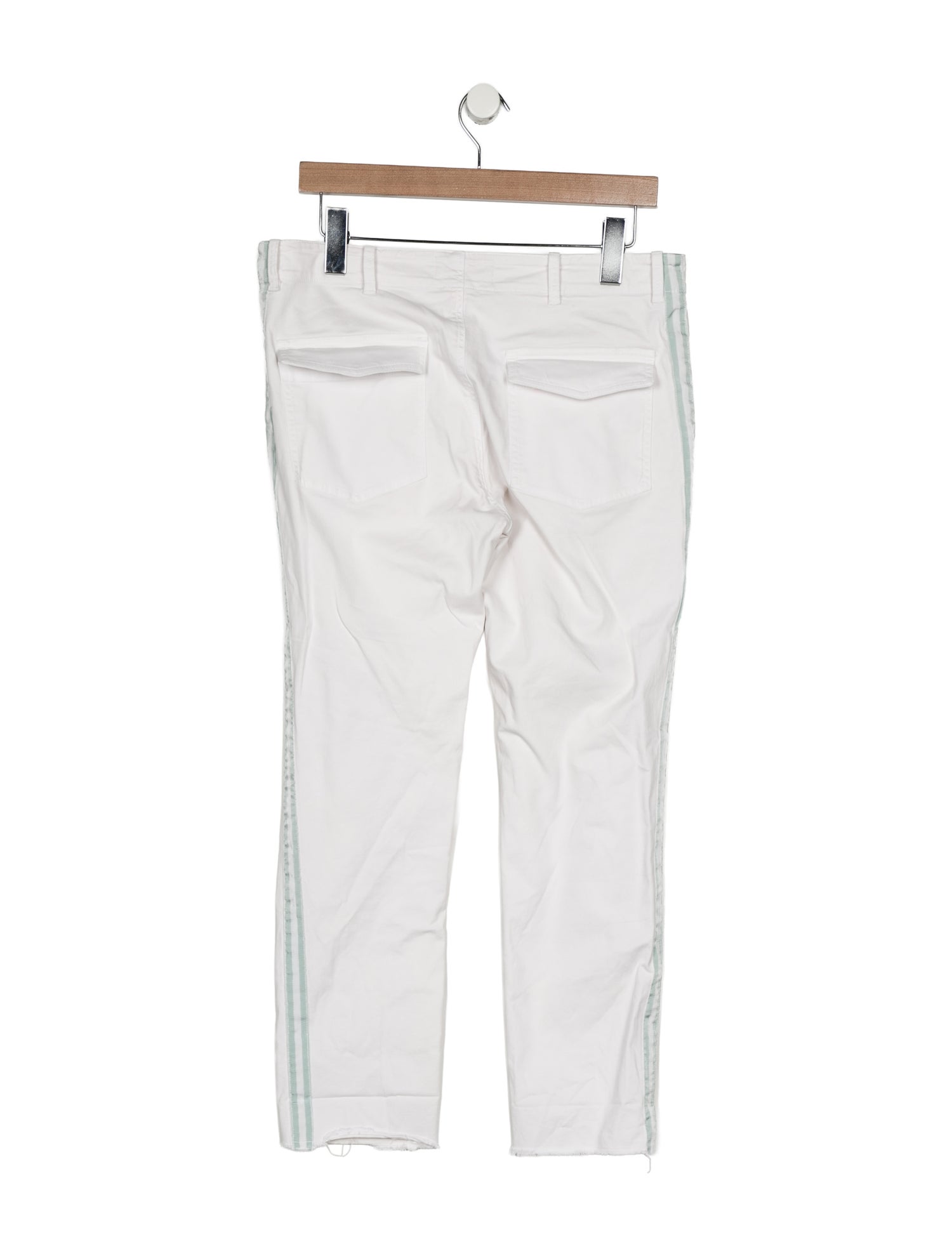 Nili Lotan Mid-Rise Straight Leg Jeans